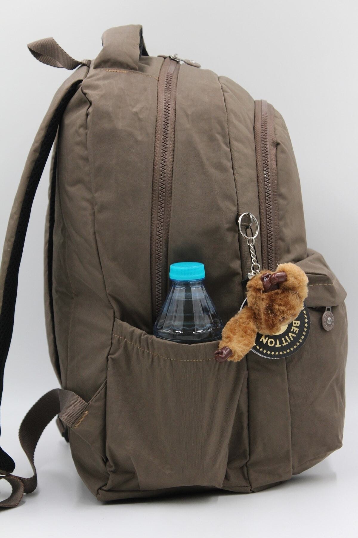 2200 کیسه مدرسه پارچه ضد آب Mink کوله پشتی مدرسه Unisex