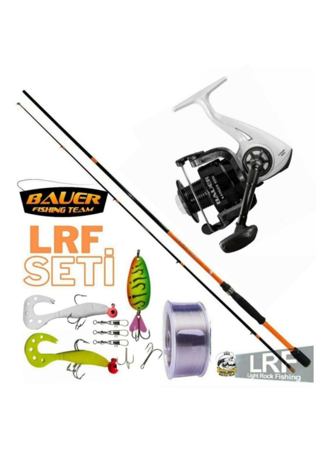 BAUER Spenn Olta Takımı Ranger5000 Akira210cm Kamış Takım