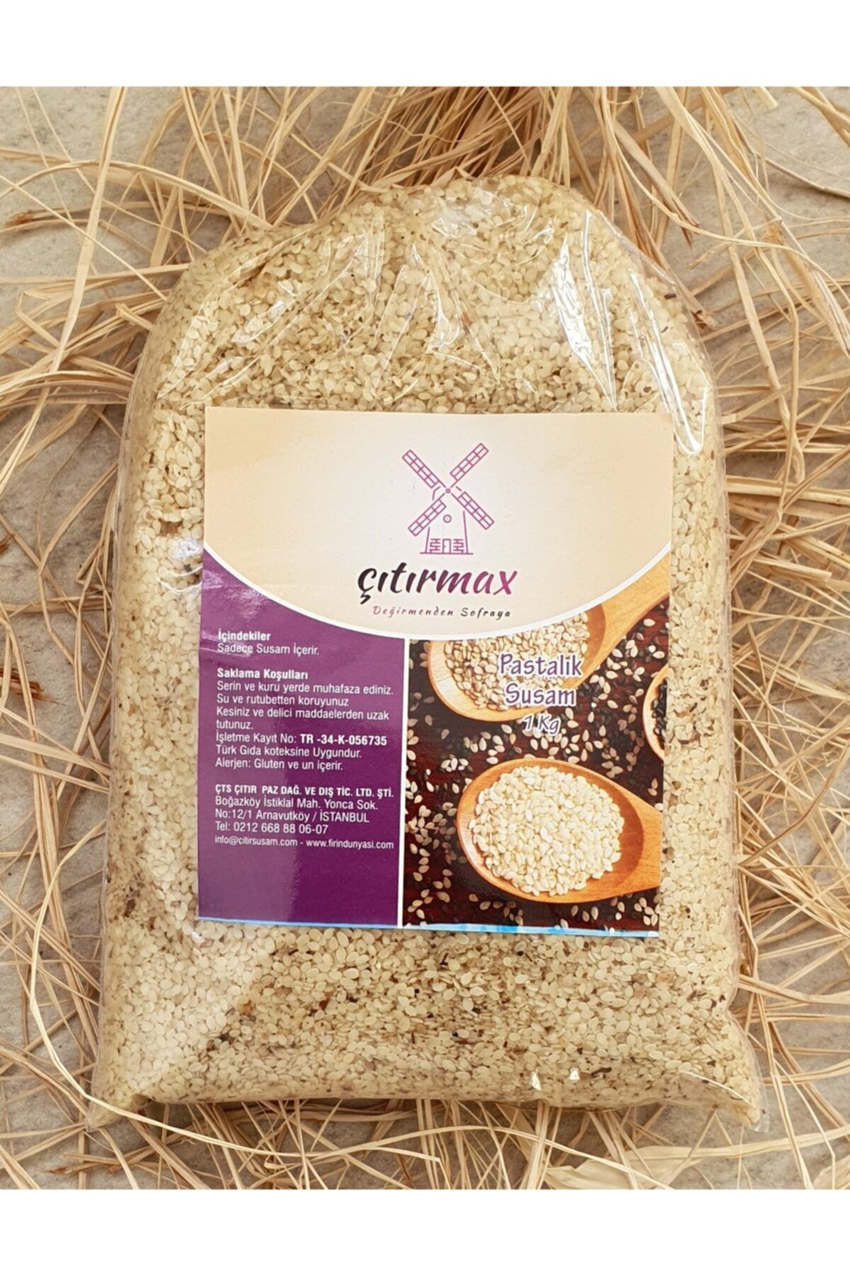 Çıtırmax Ham Susam 1 Kg