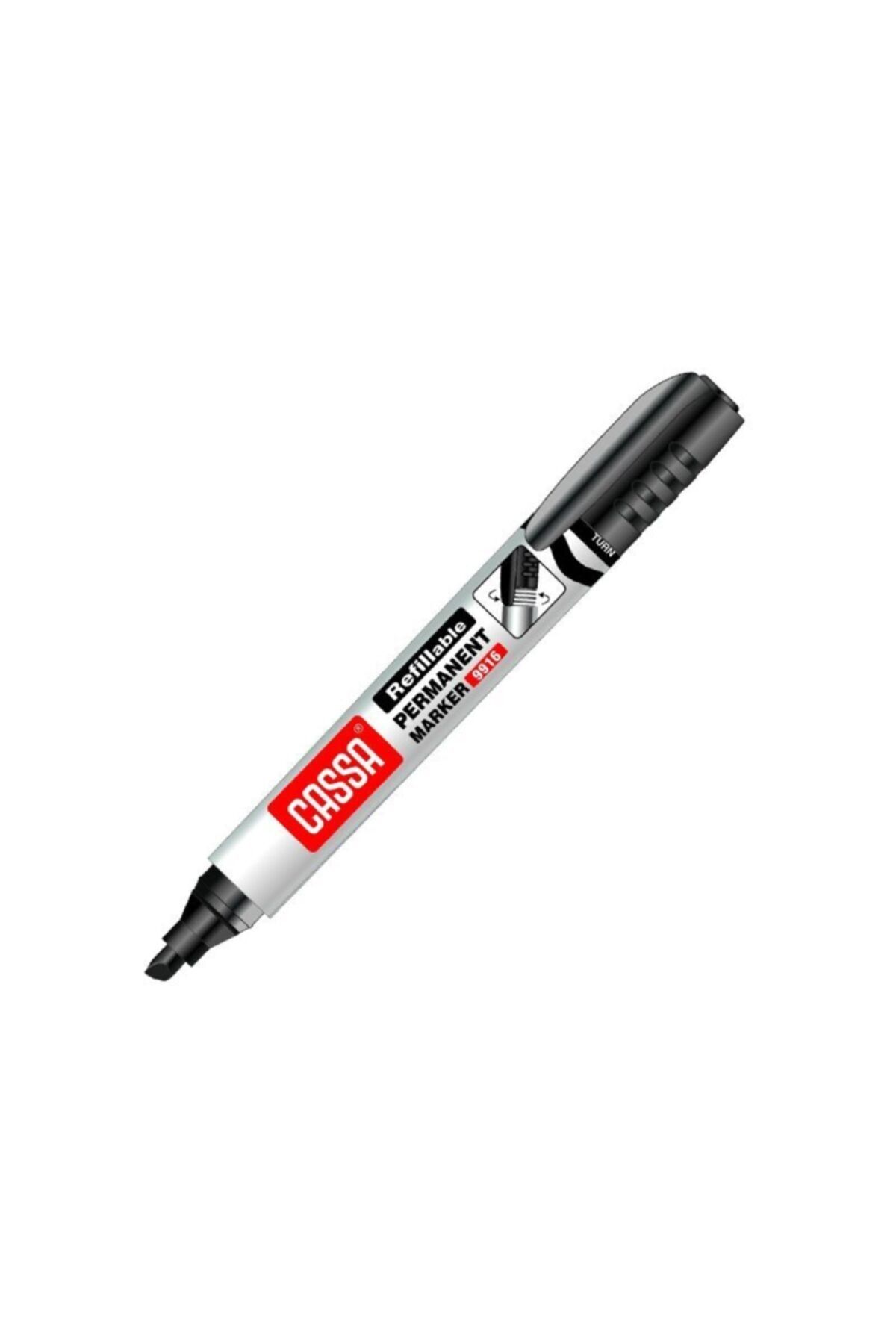 Cassa 9916 Kesik Uç Koli Ve Kağıt Kalemi Siyah
