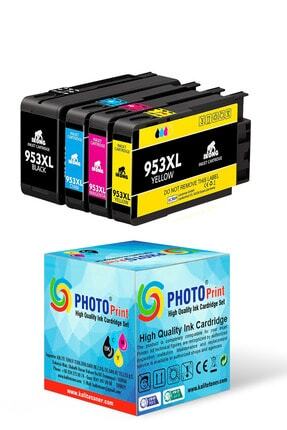 OfficeJet Pro 8710/8720/8725/8730/8218 Muadil Kartuş 953XL 4 RENK SET Image 0