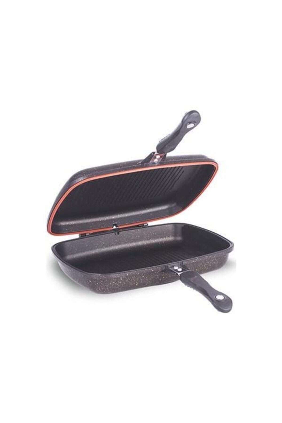 esse double grill pan cift tarafli izgara tava 36 cm promostar fiyati yorumlari trendyol