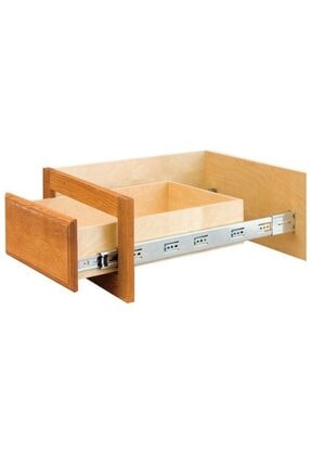 Kızaklı Teleskopik Bilyalı Çekmece Ray 40cm Image 3