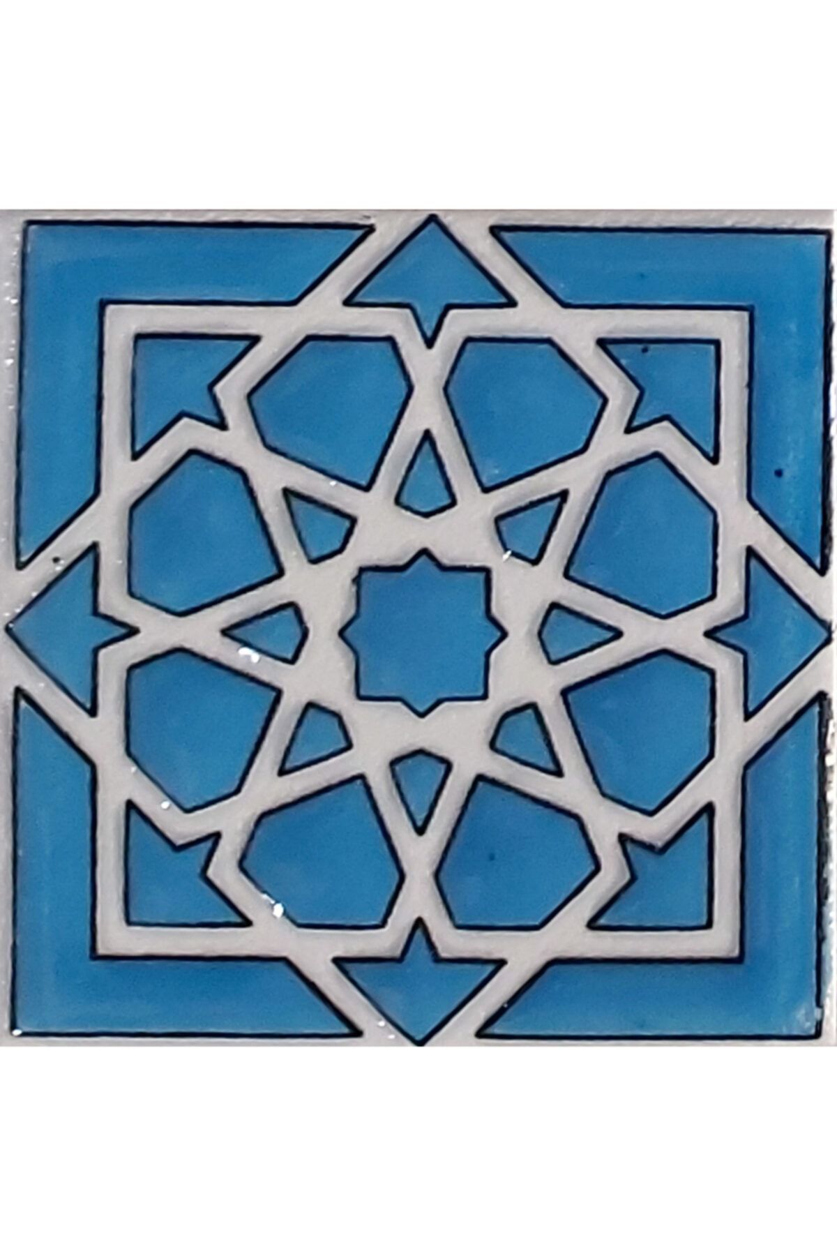 CAN SERAMİK 10 10 cm Cç 43 Kütahya Çini Karo