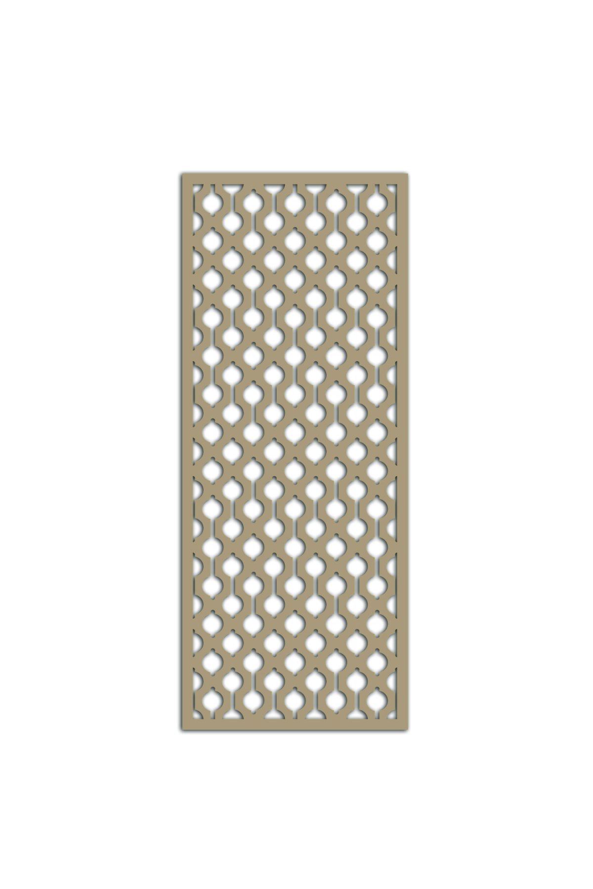 Liar Dekor Liar Ahşap Seperatör (Paravan) - KSP-210 - (18 mm) - (100 cm x 210 cm) - (Ham)