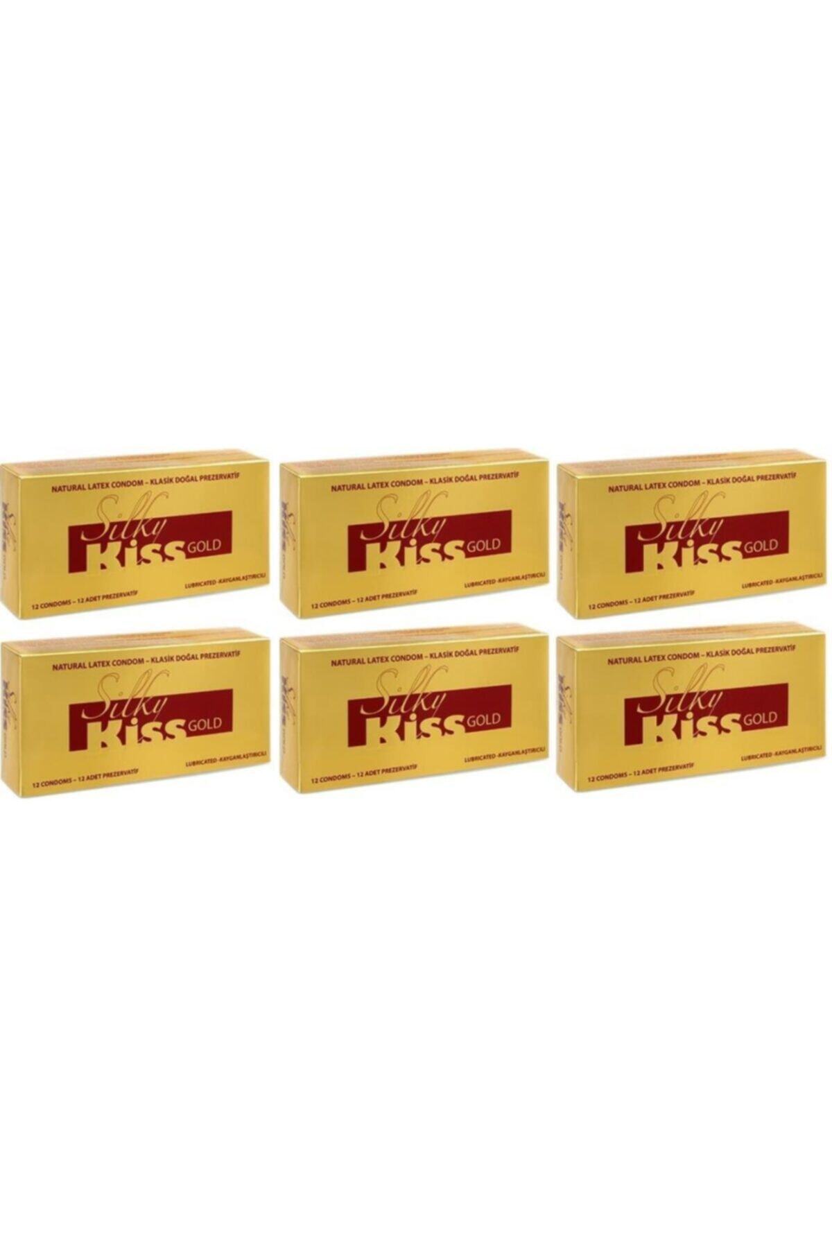 Silky Kiss Gold Prezervatif 12x6 Paket