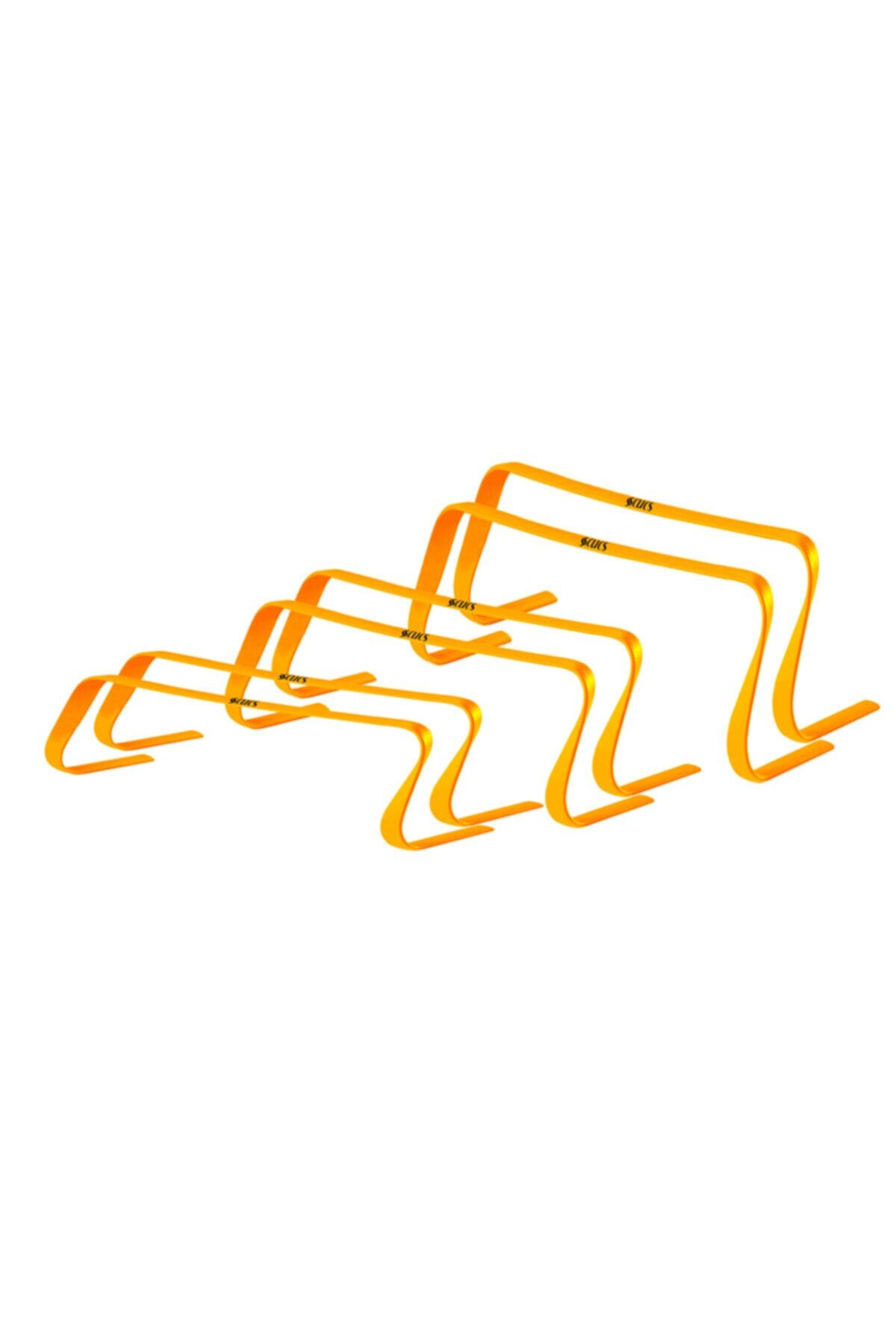SCUCS (15 Cm-22,5 Cm-30 Cm) Turuncu Esnek Engel Farklı Yükseklikte 6'lı Set