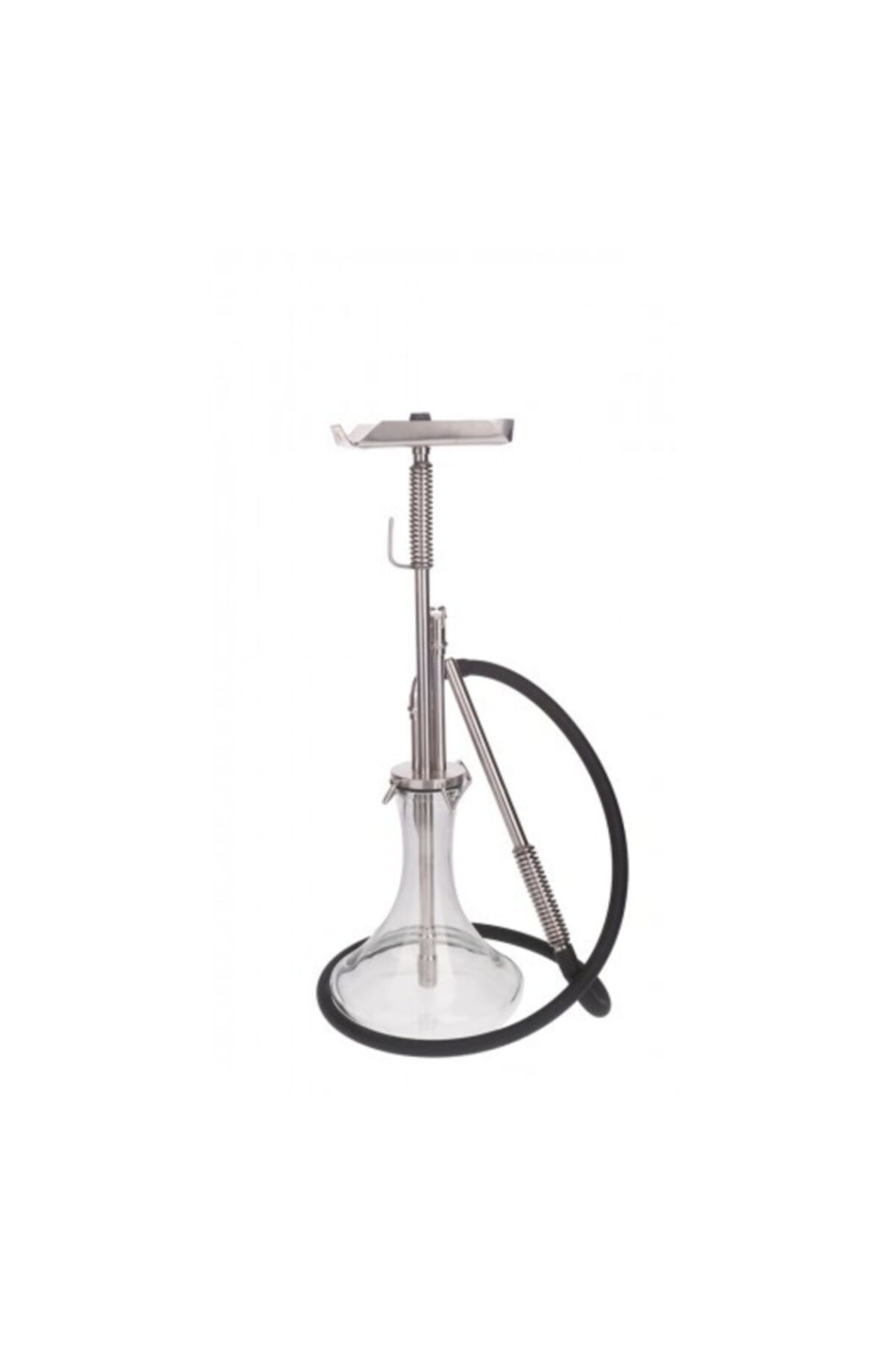 luxhookahhouse Büyük Boy Çelik Nargile Takımı