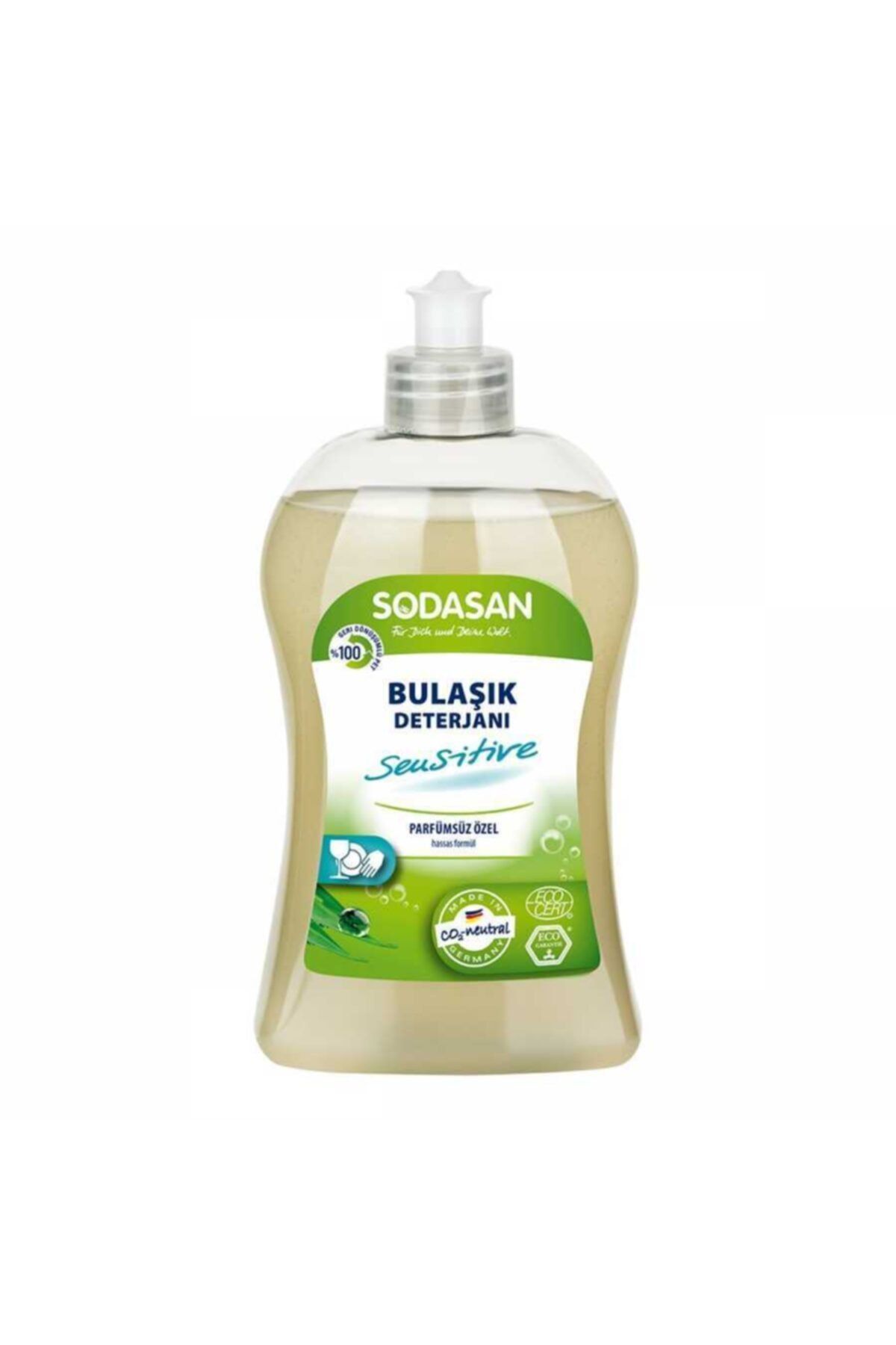 Sodasan Elde Bulaşık Deterjanı - Hassas - 500 ml