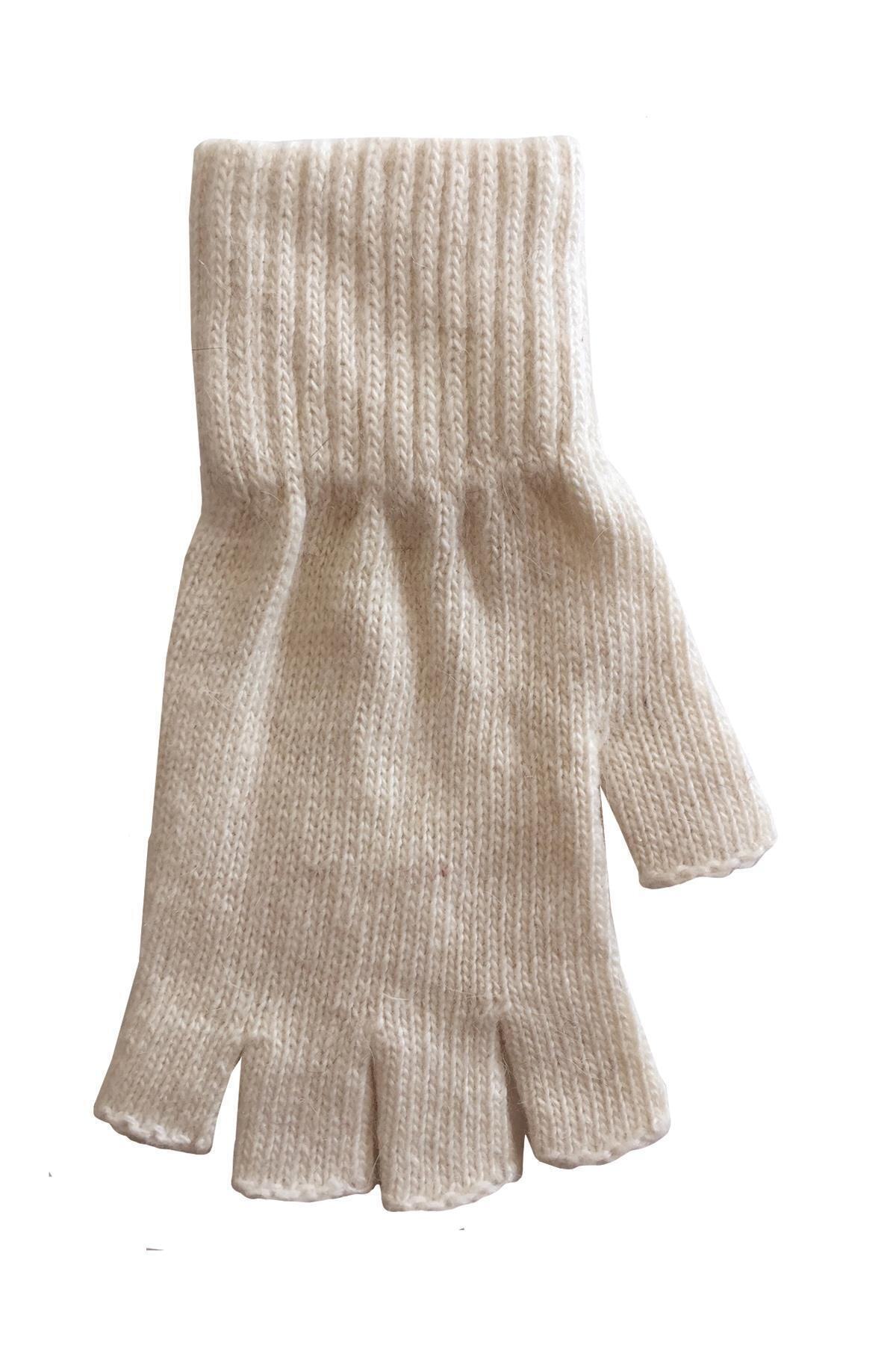 Fonem Unisex Ekru Kesik Eldiven