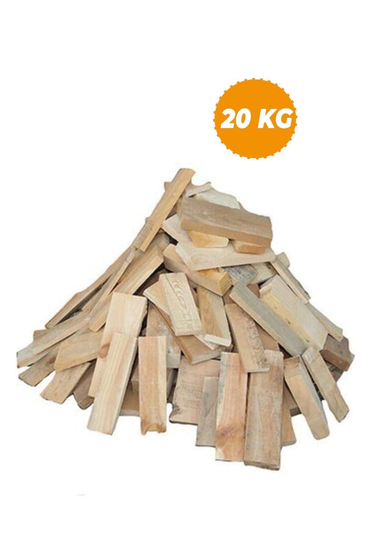 ACELEBOX Kuru Odun Semaver Mangal Soba Için 20 Kg Tahta Parçası