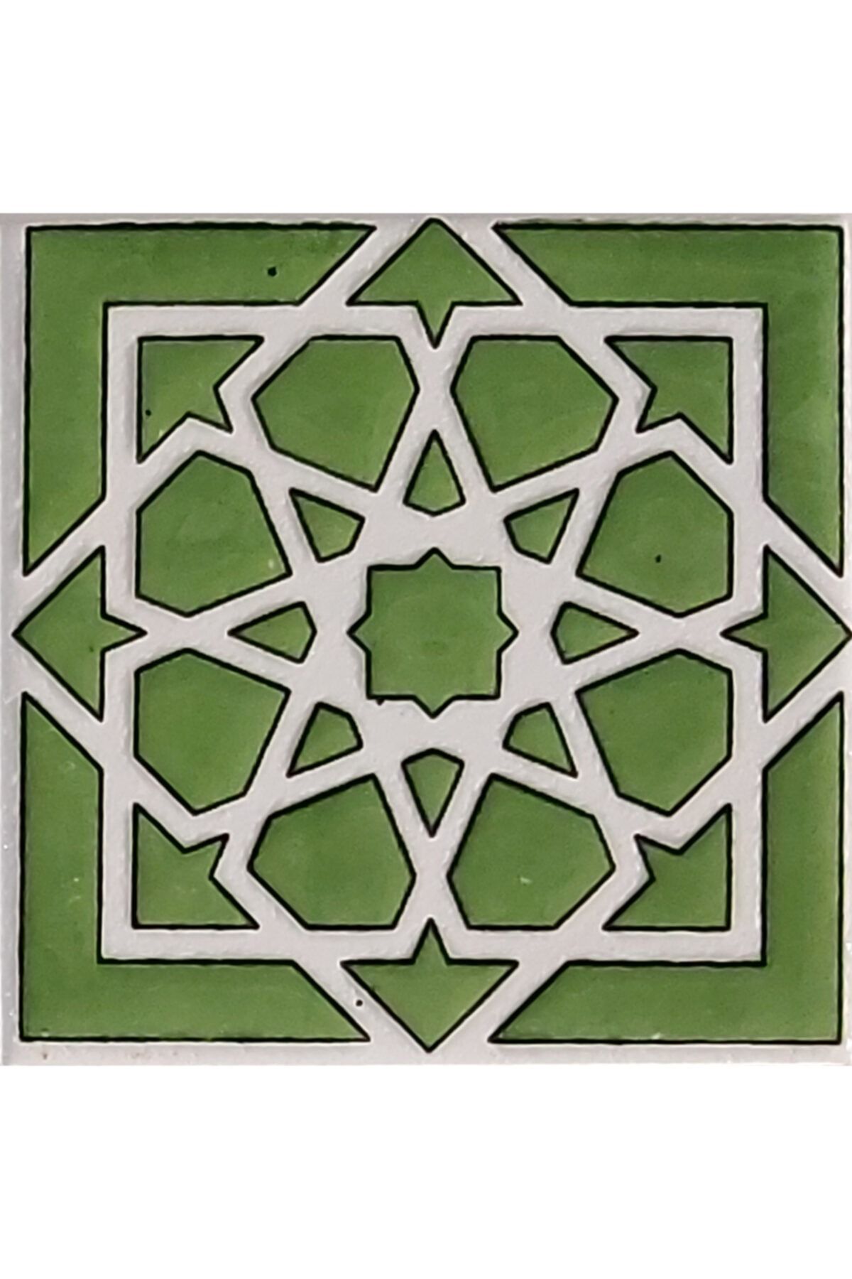 CAN SERAMİK – 10*10 Cm. Cç-45 Kütahya Çini Karo ( 5' Li 1 Paket)
