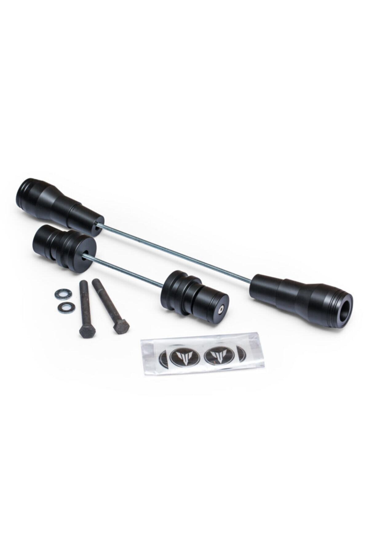 ON OFF MOTO Yamaha Mt07 Fz07 Siyah Koruma Takozu Set