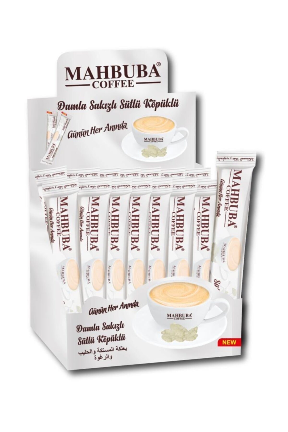 eldest mahbuba bol sutlu bol kopuklu damla sakizli kahve 48x17 5gr fiyati yorumlari trendyol