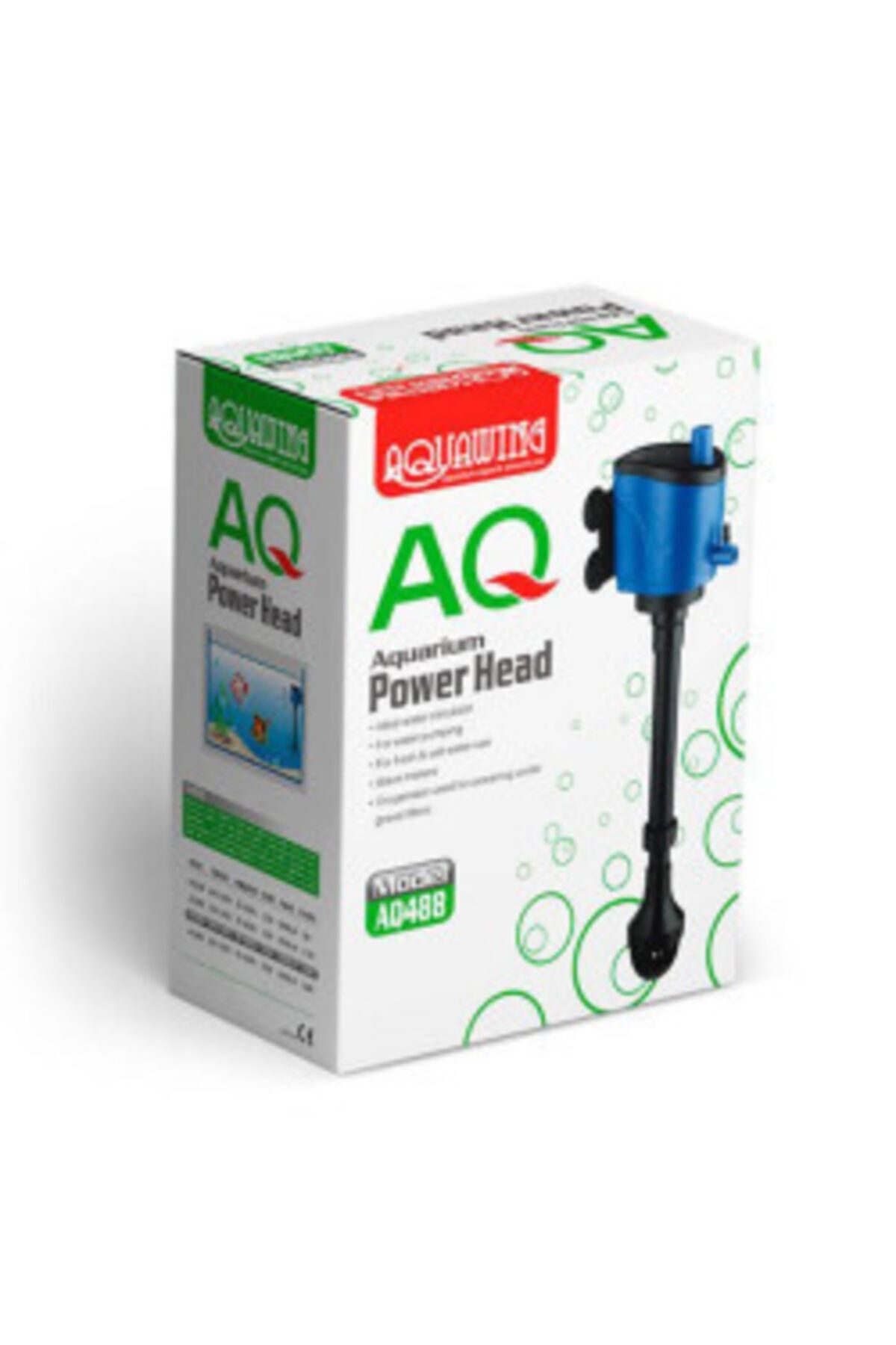 Aquawing Aq488 Tepe Akvaryum Filtresi 45w 3000l/h
