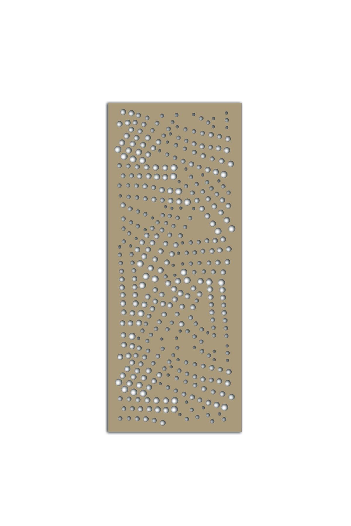 Liar Dekor Liar Ahşap Seperatör (Paravan) - KSP-58 - (10 mm) - (69 cm x 139 cm) - (Ham)