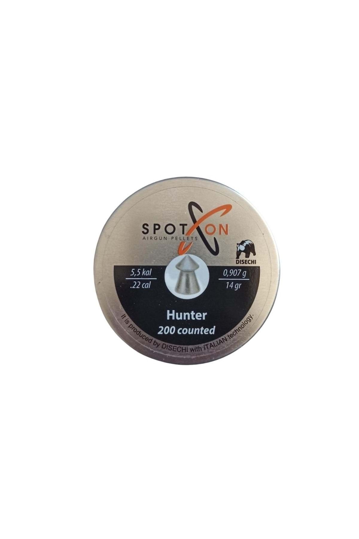 Spoton Hunter 5.5mm Saçma Pellet (14 Graın - 200 Adet)