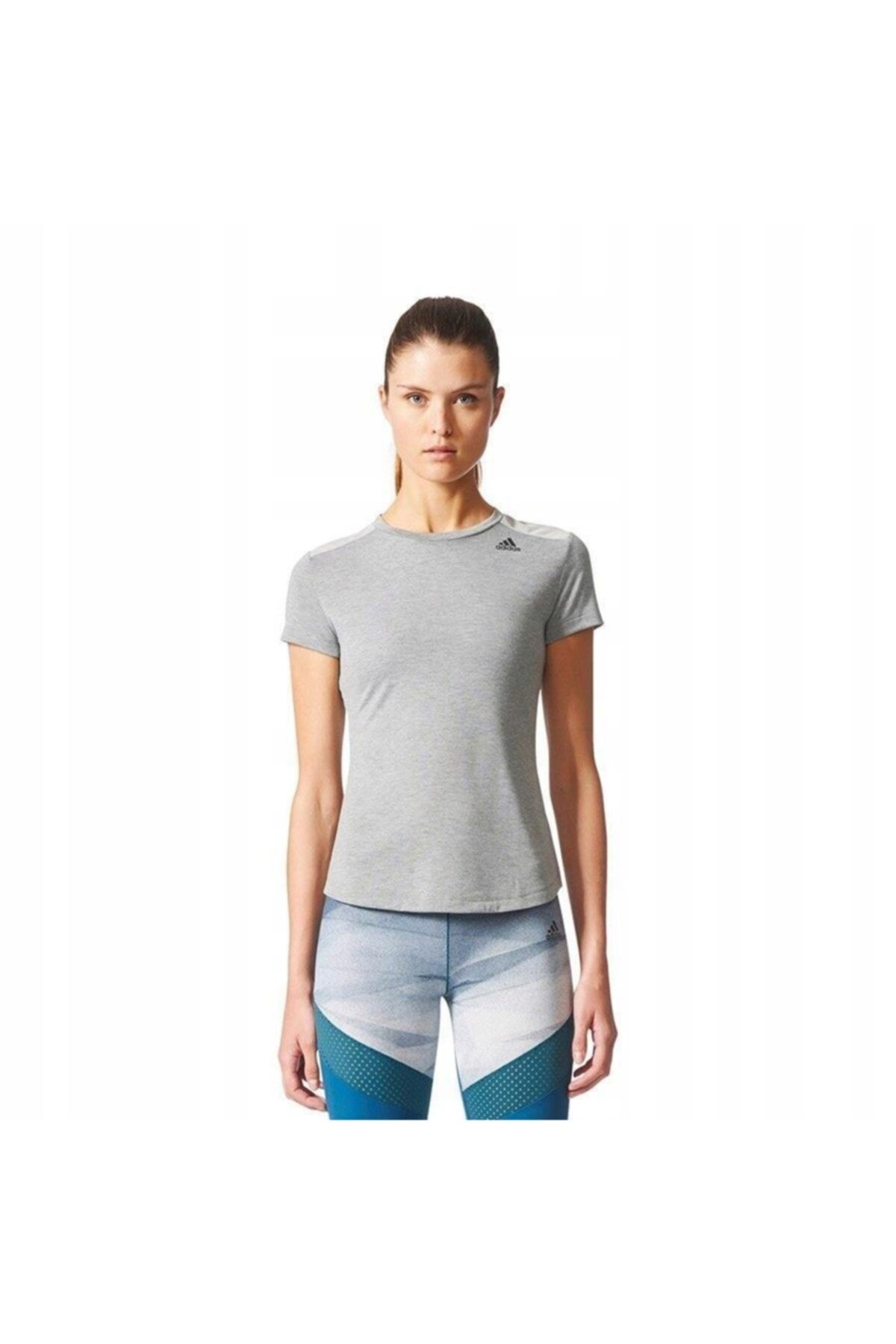 adidas Kadın Antrenman T-shirt - Prime Tee Mix - BQ5802