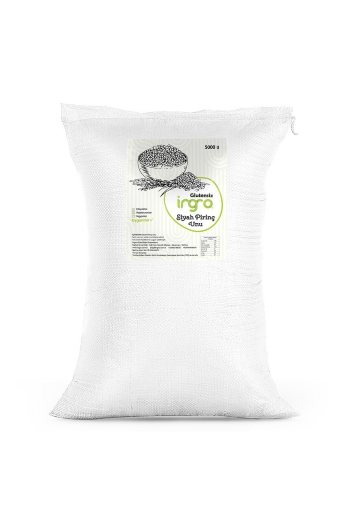 ingro glutensiz siyah pirinc unu 10000 g fiyati yorumlari trendyol