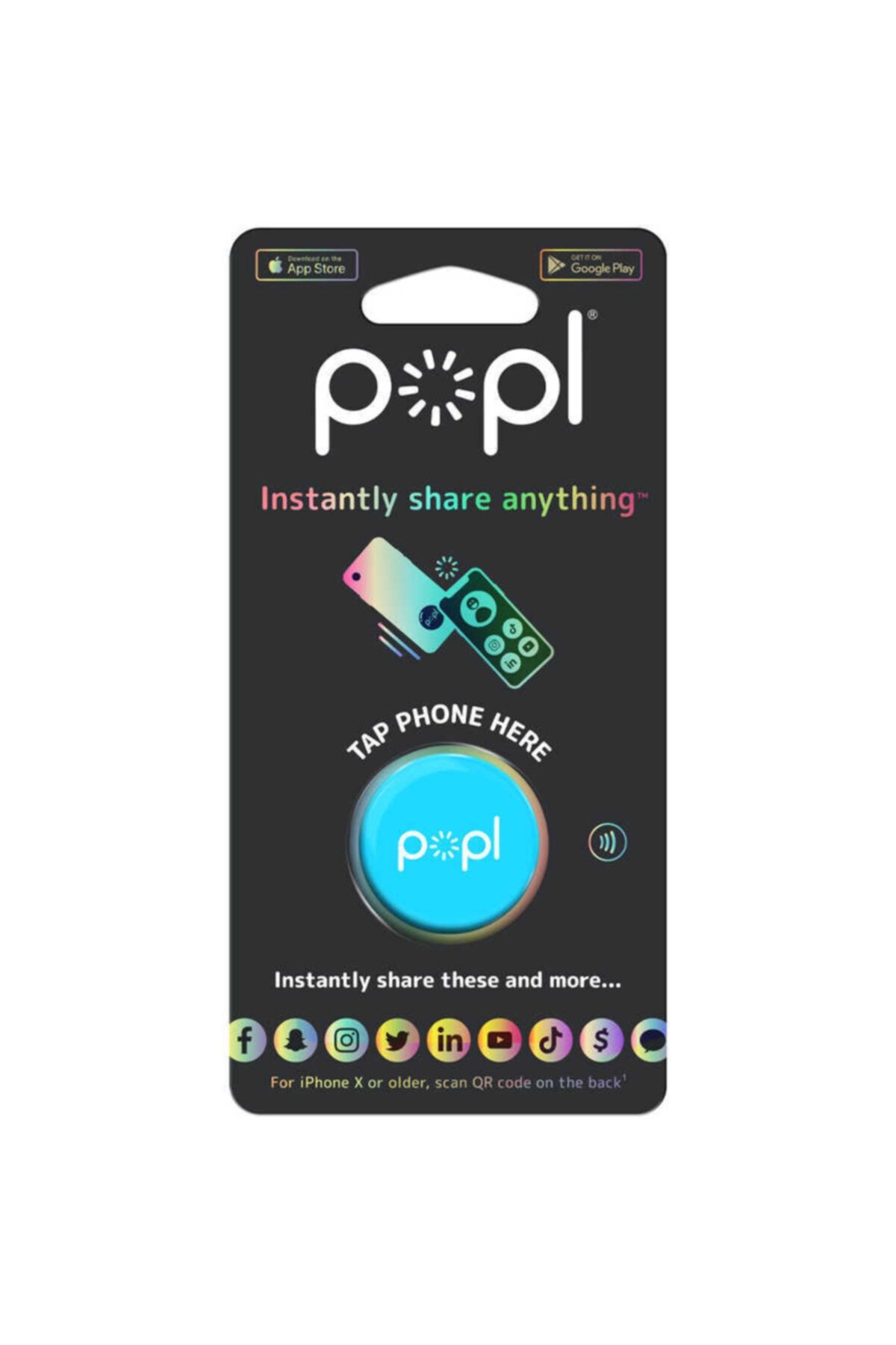 POPL Blue Dijital Kartvizit