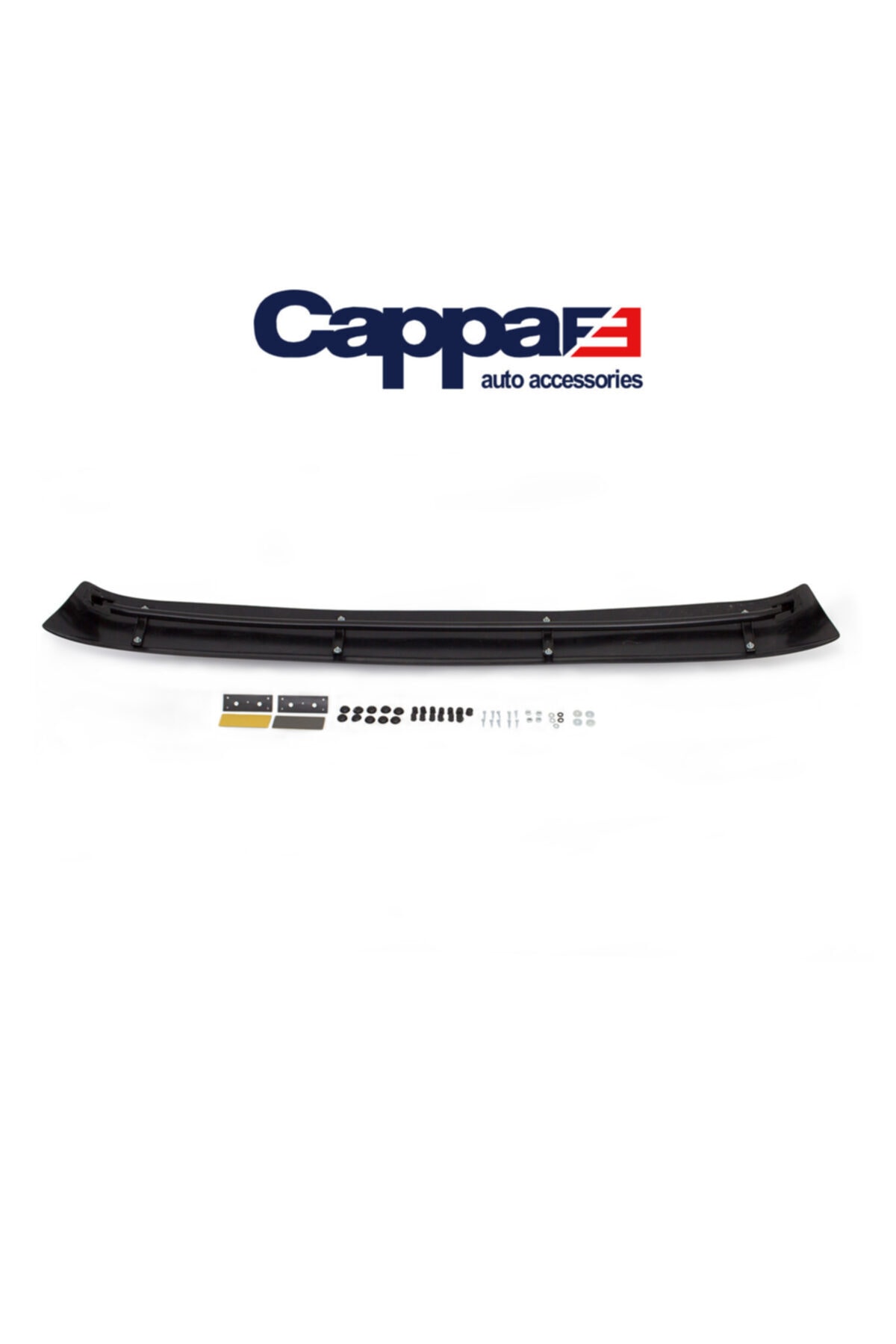 Cappafe Renault Mascott Ön Cam Güneşliği Siperlik Akrilik Vizör Şapka Terek Piano Black 1999-2013