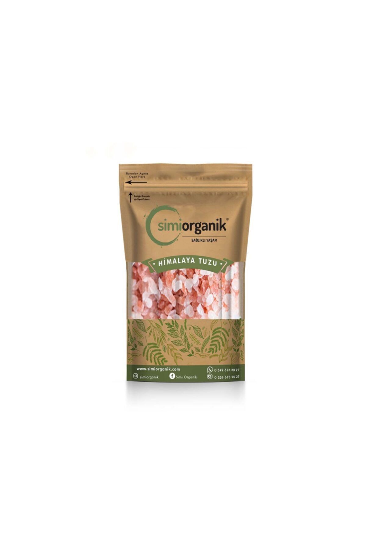 Simiorganik 1. Sınıf Himalaya Tuzu (Pembe) 250 Gr.