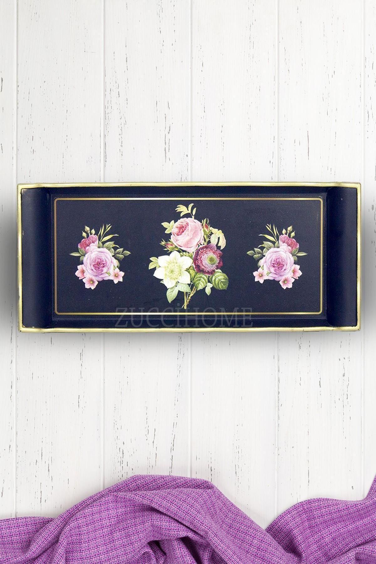 ZucciHome Mini Siyah Sunum Tepsisi