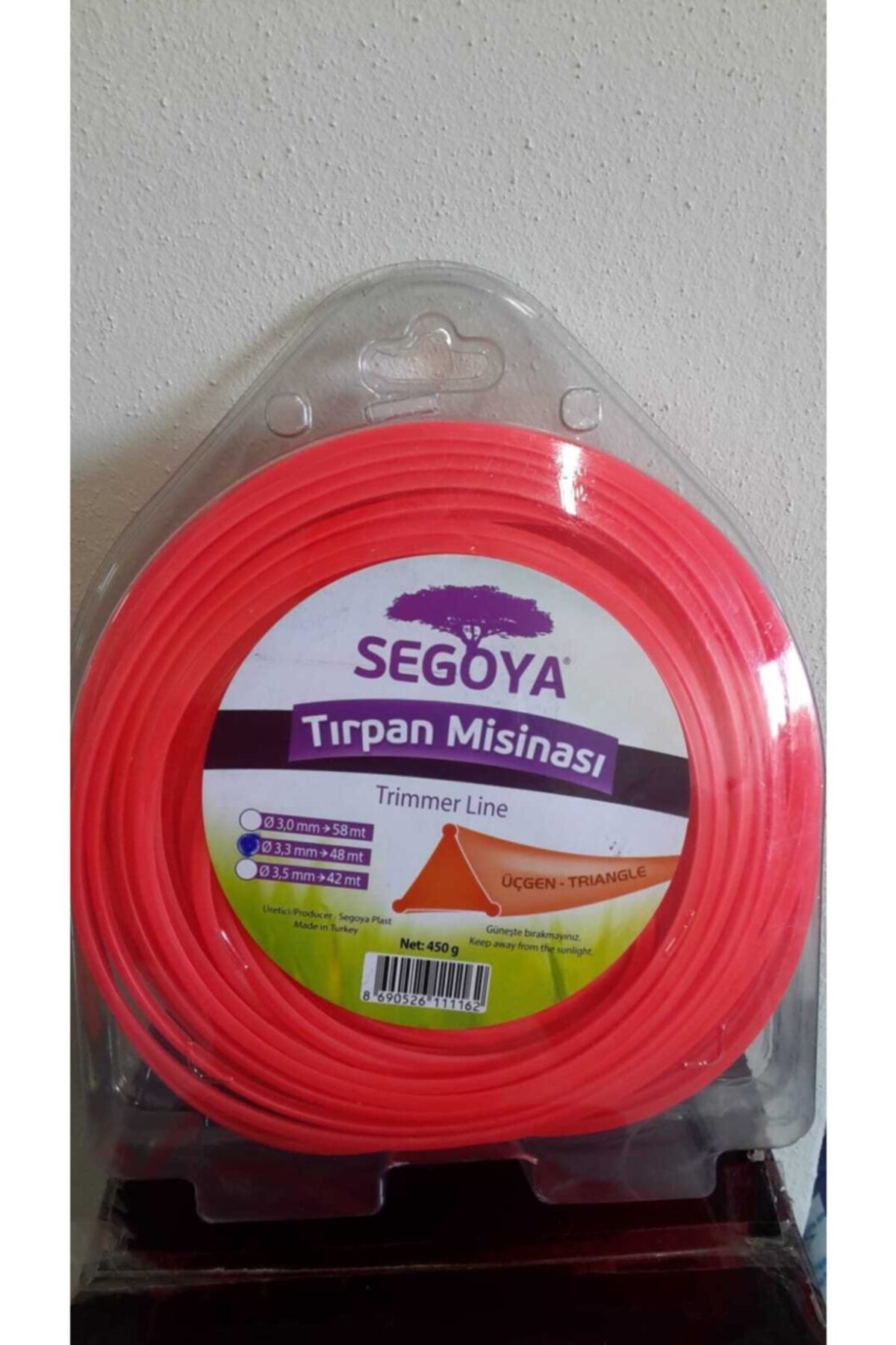 SEGOYA 3,3 Mm 48 M Üçgen Tırpan Misinası