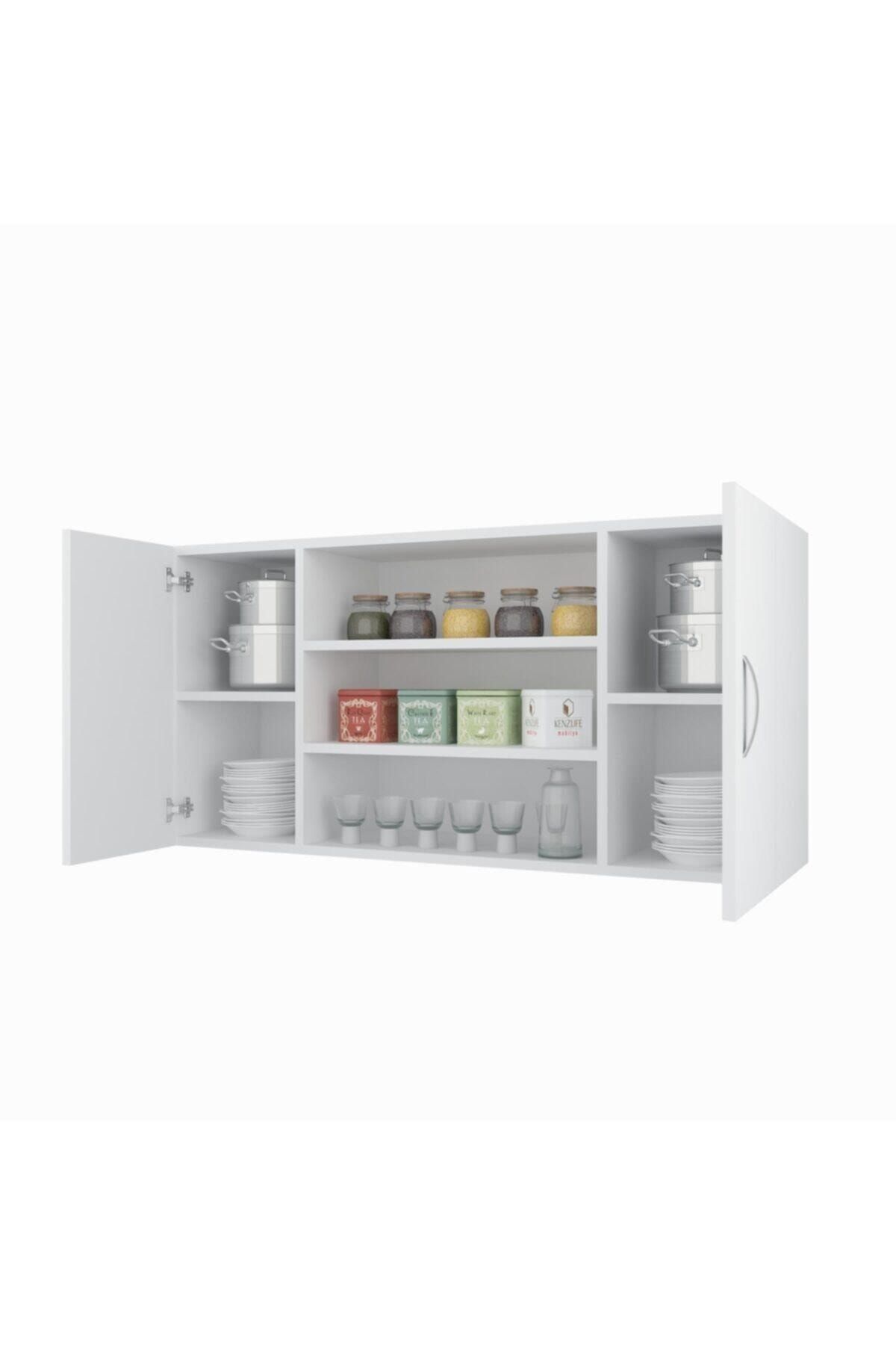 Kenzlife hazır mutfak honnor byz 060*120*22 mutfak banyo dolabı kapaklı raflı