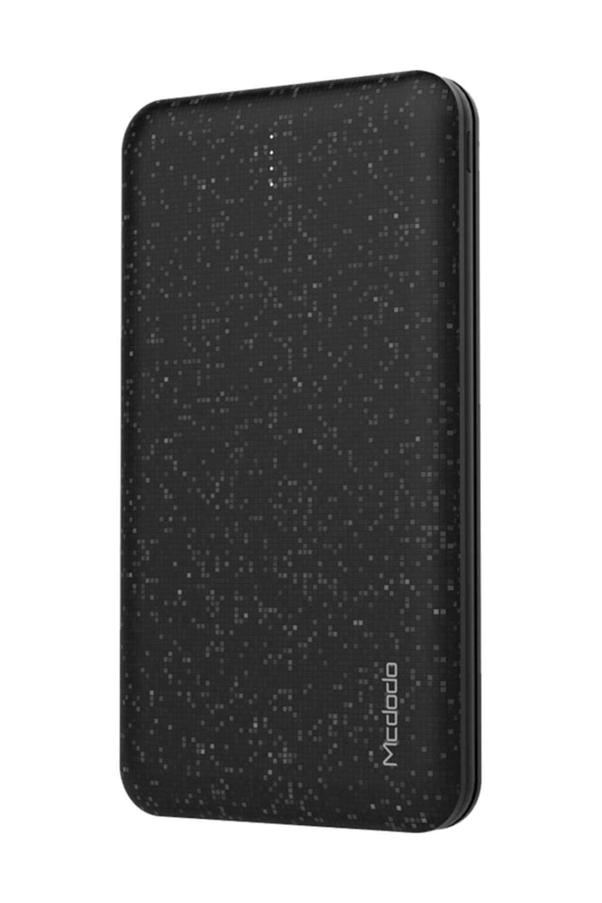 Mcdodo 10000mAH Taşınabilir 2 USB Çıkışlı Powerbank -  Siyah