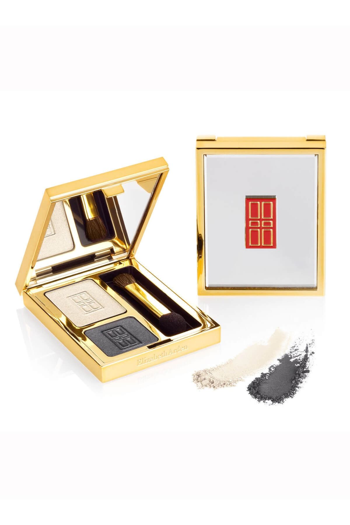 Elizabeth Arden 2'li Tekli Göz Farı - Beautiful Color Eye Shadow Duo 05 Black Tie 3.4 g 085805134396
