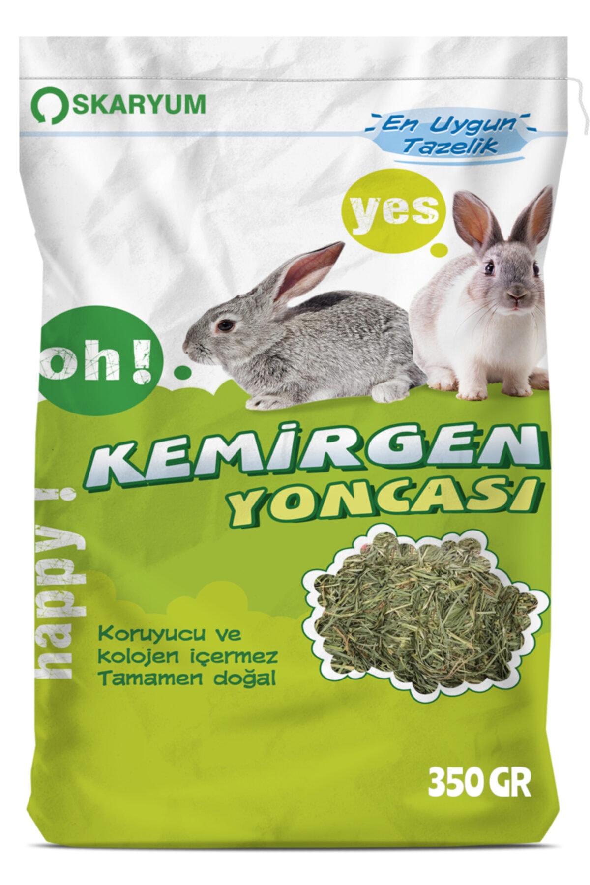 OSKARYUM Kuru Yonca, Kemirgen Otu 350 gr