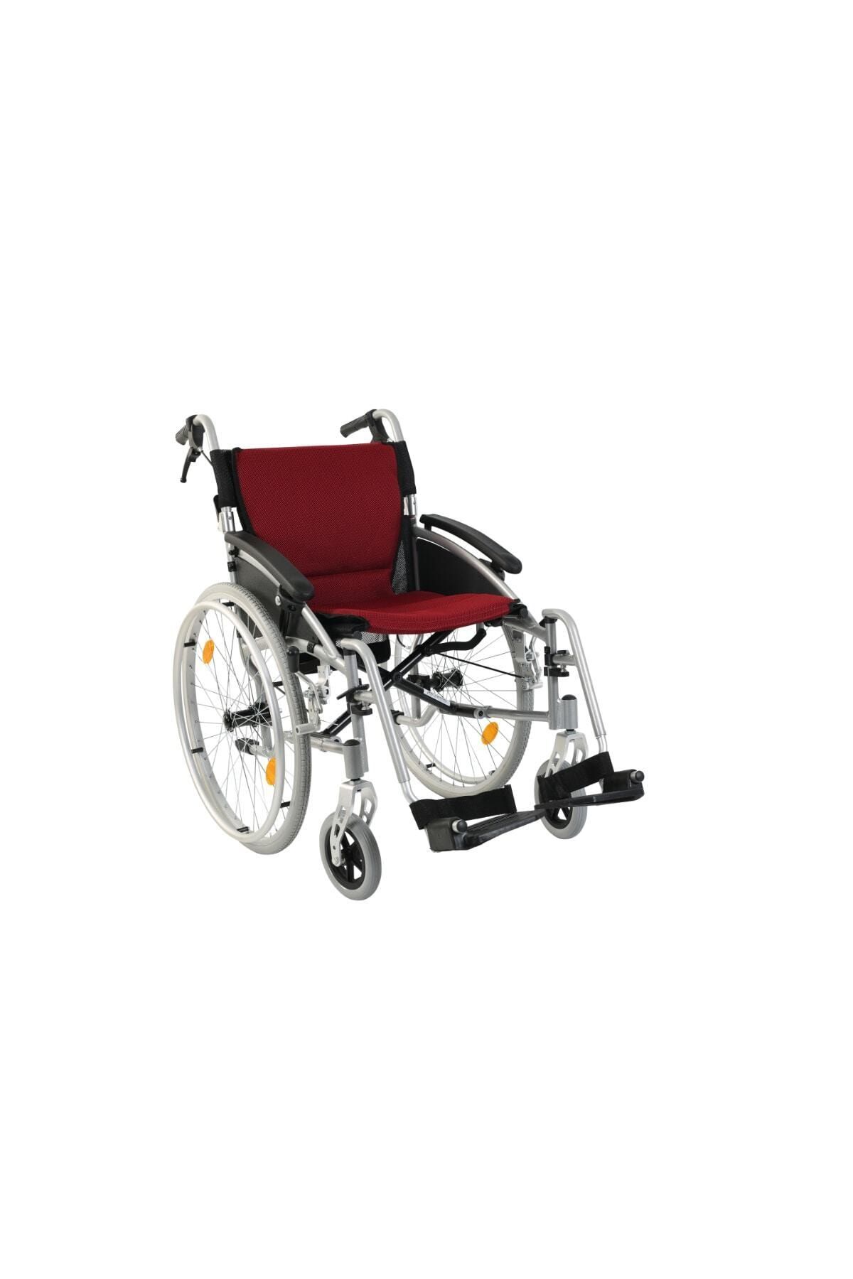 TEKERLEKLi iSKEMLE M-636t Manuel Ultra Hafif Alüminyum Tekerlekli Sandalye