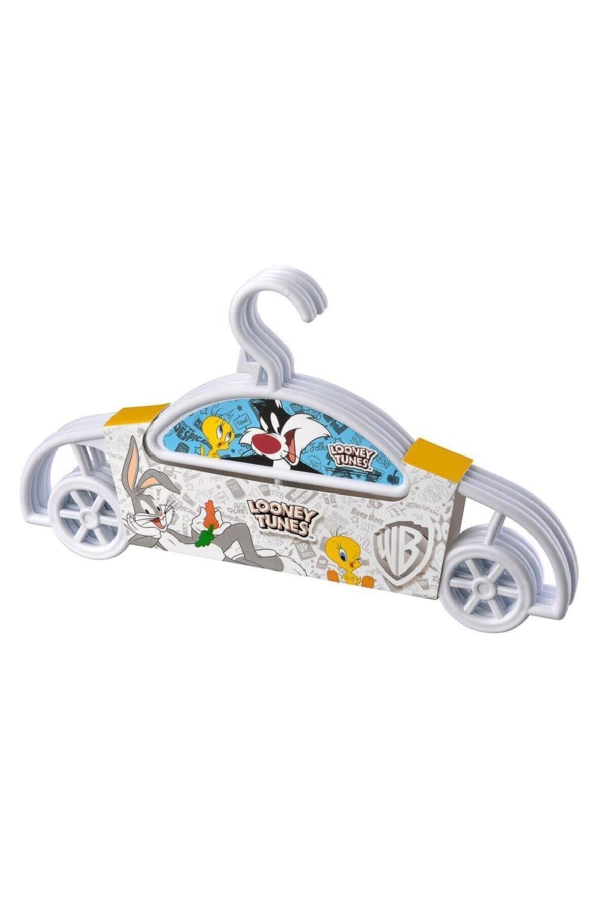my wood Looney Tunes Erkek Çocuk Elbise Askısı 12'li