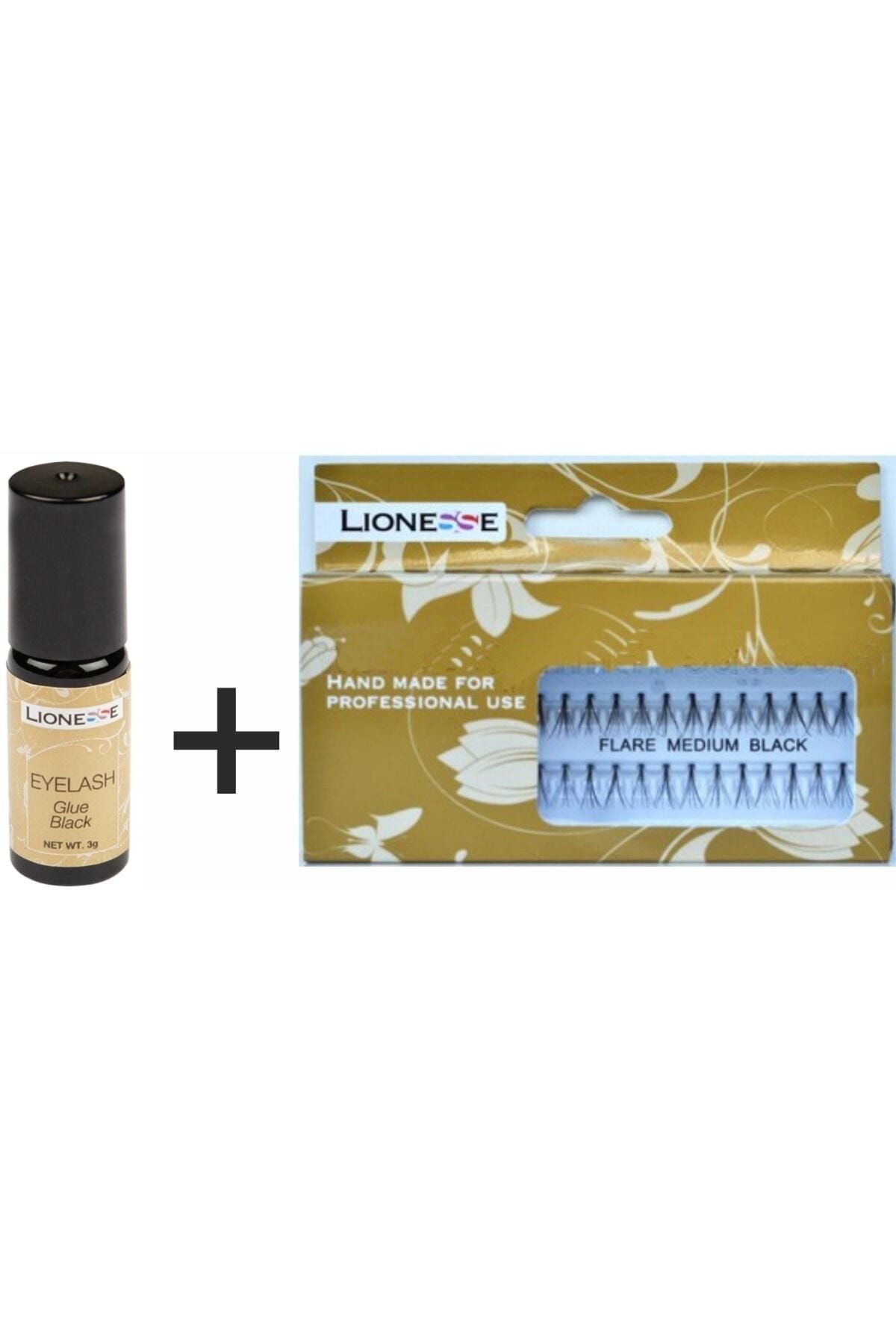 Lionesse Takma Kirpik Fl-721m + 3 Gr Kirpik Yapıştırıcısı