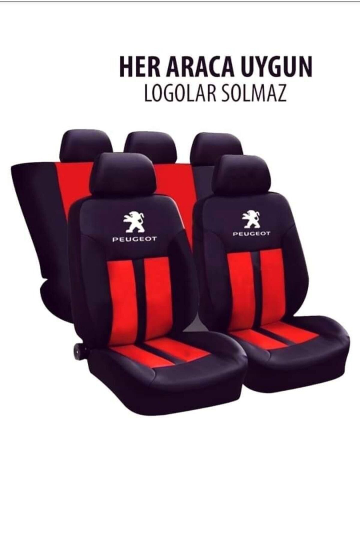 şimika Pejo Spor Şeritli Oto Koltuk Kılıfı Set + Ipli Dikme Direksiyon Hediye