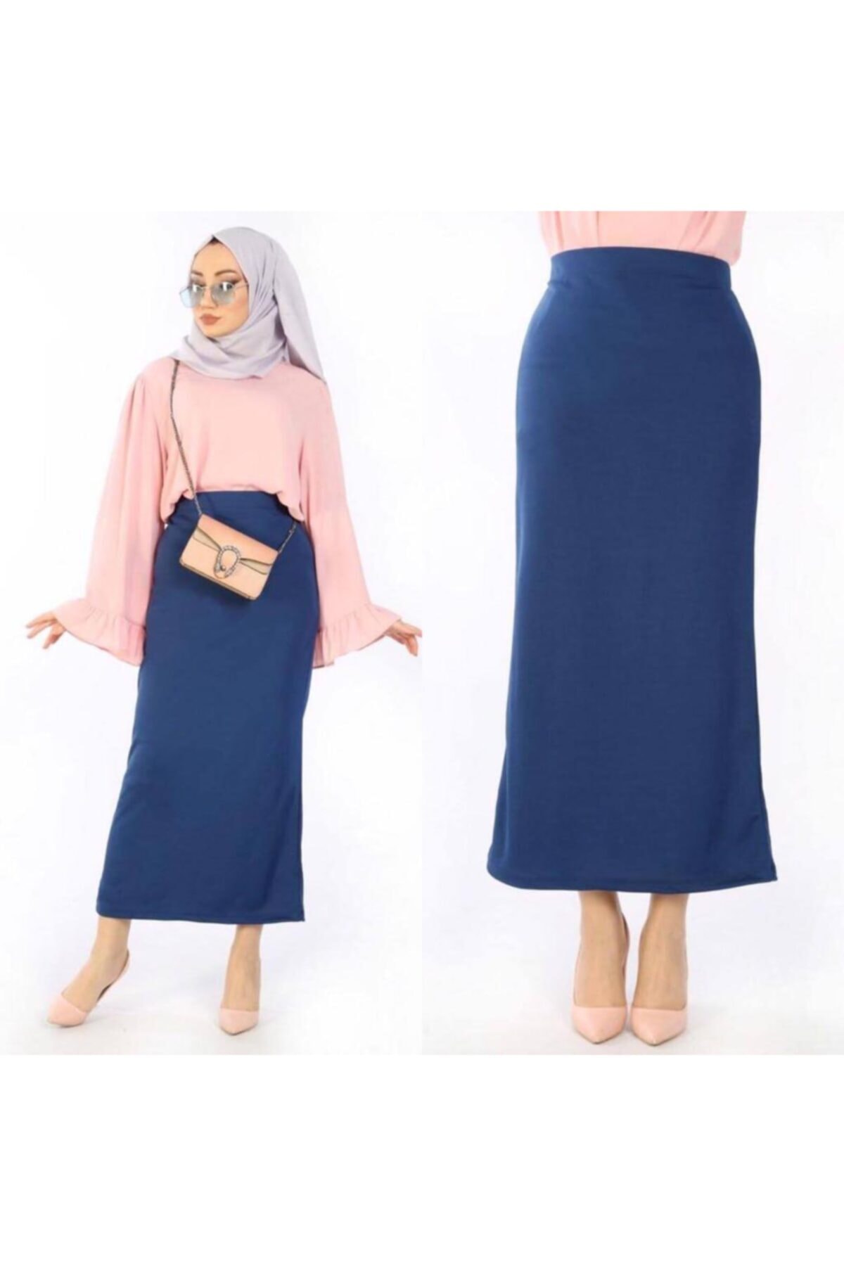 mislina moda Kalem Etek Belden Slim Fit