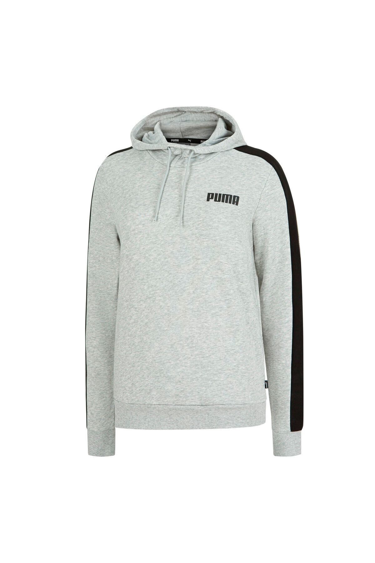 Puma CONTRAST HOODY TR W Gri Kadın Sweatshirt 101119492
