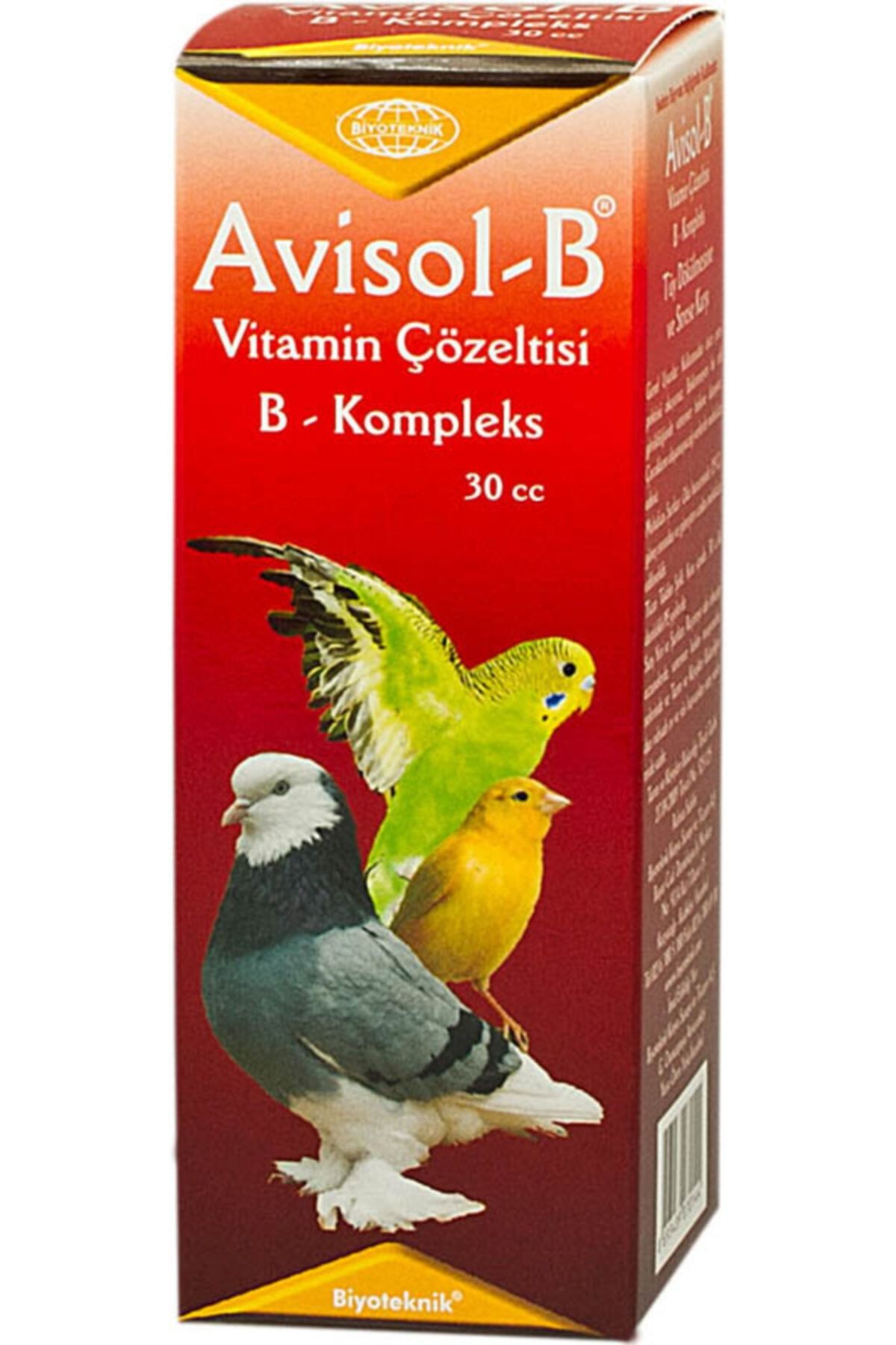 pratikbilgilerim Güvercin Için Tüy Dökülmesine Karşı B Vitamini - Avisol-b