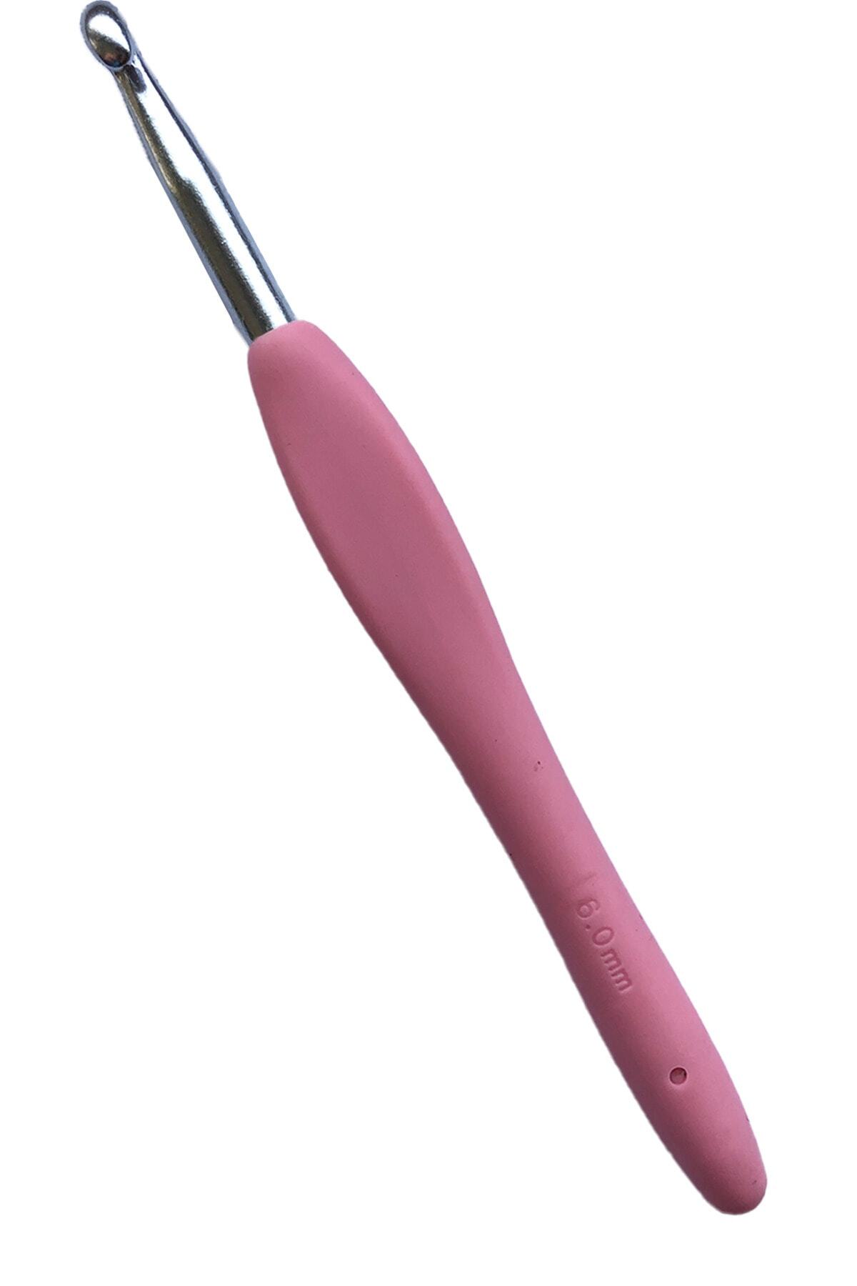 Tunç 6 Mm Açık Pembe Elastik Saplı Yün Tığ