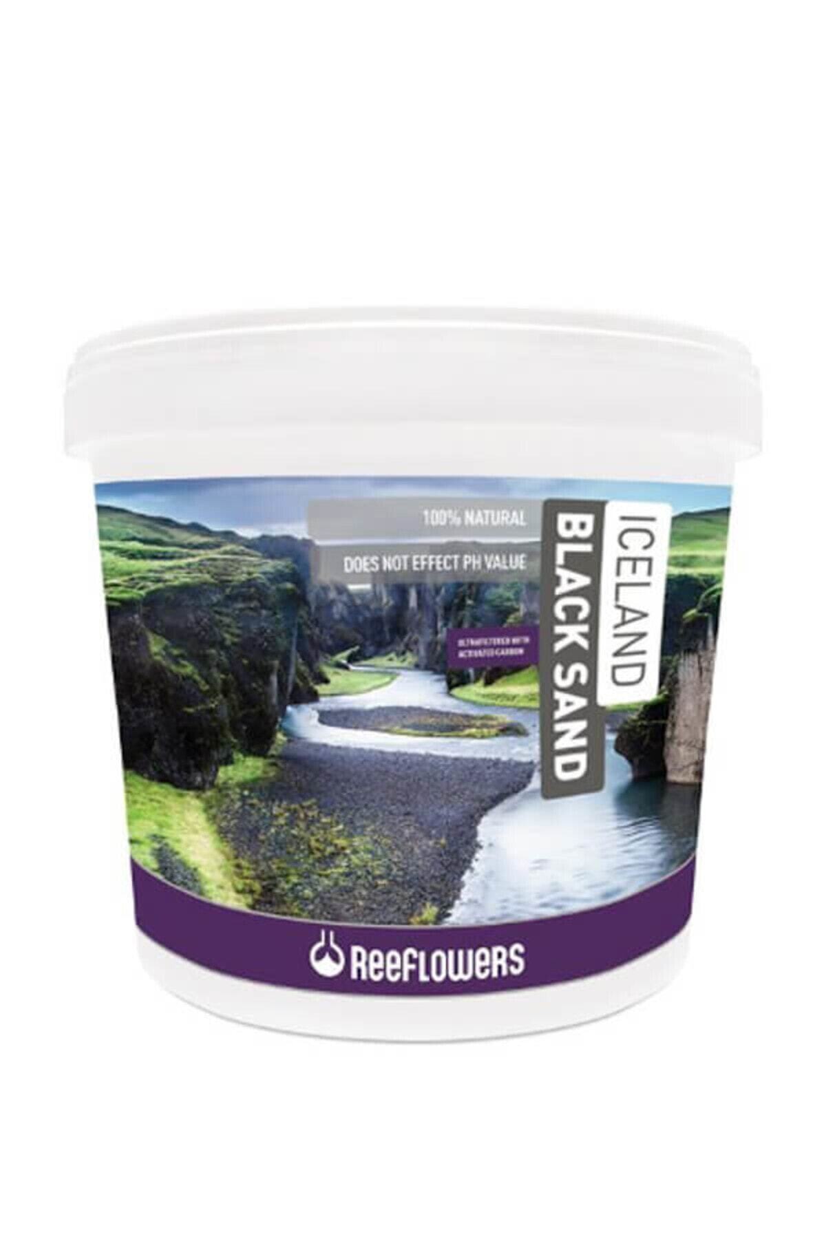 ReeFlowers Iceland Black Sand Akvaryum Kumu 3-5mm 25Kg