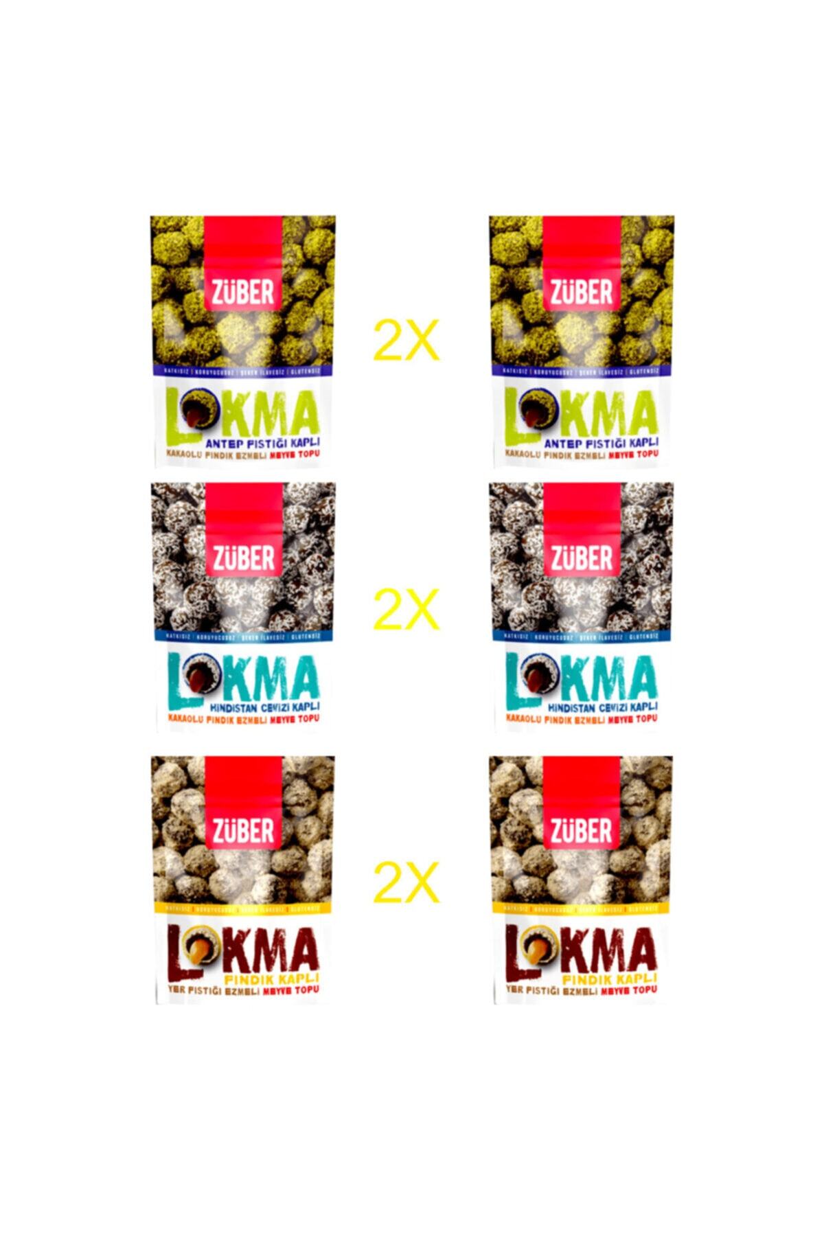 Züber 6'lı Karışık Lokma (96g.*6)