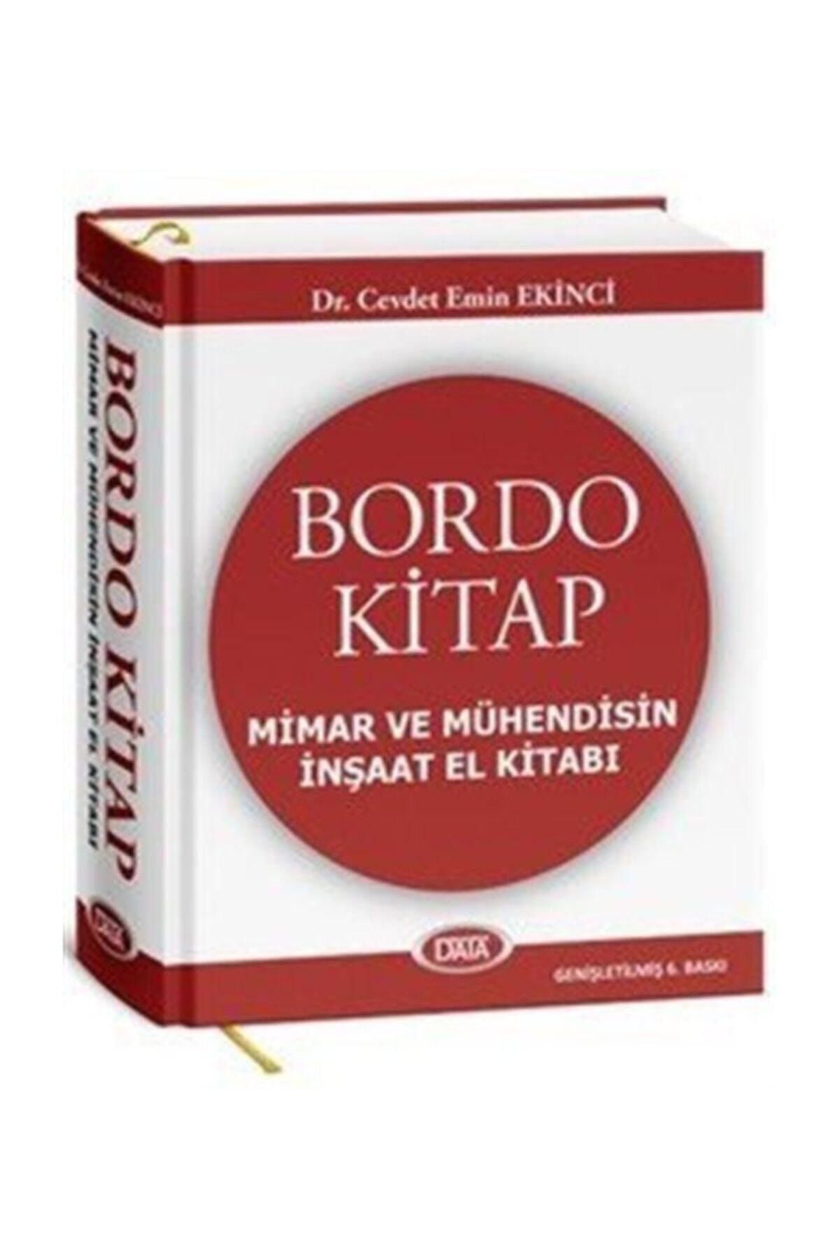Data Yayınları Bordo Kitap: Mimar Ve Mühendisin Inşaat El Kitabı