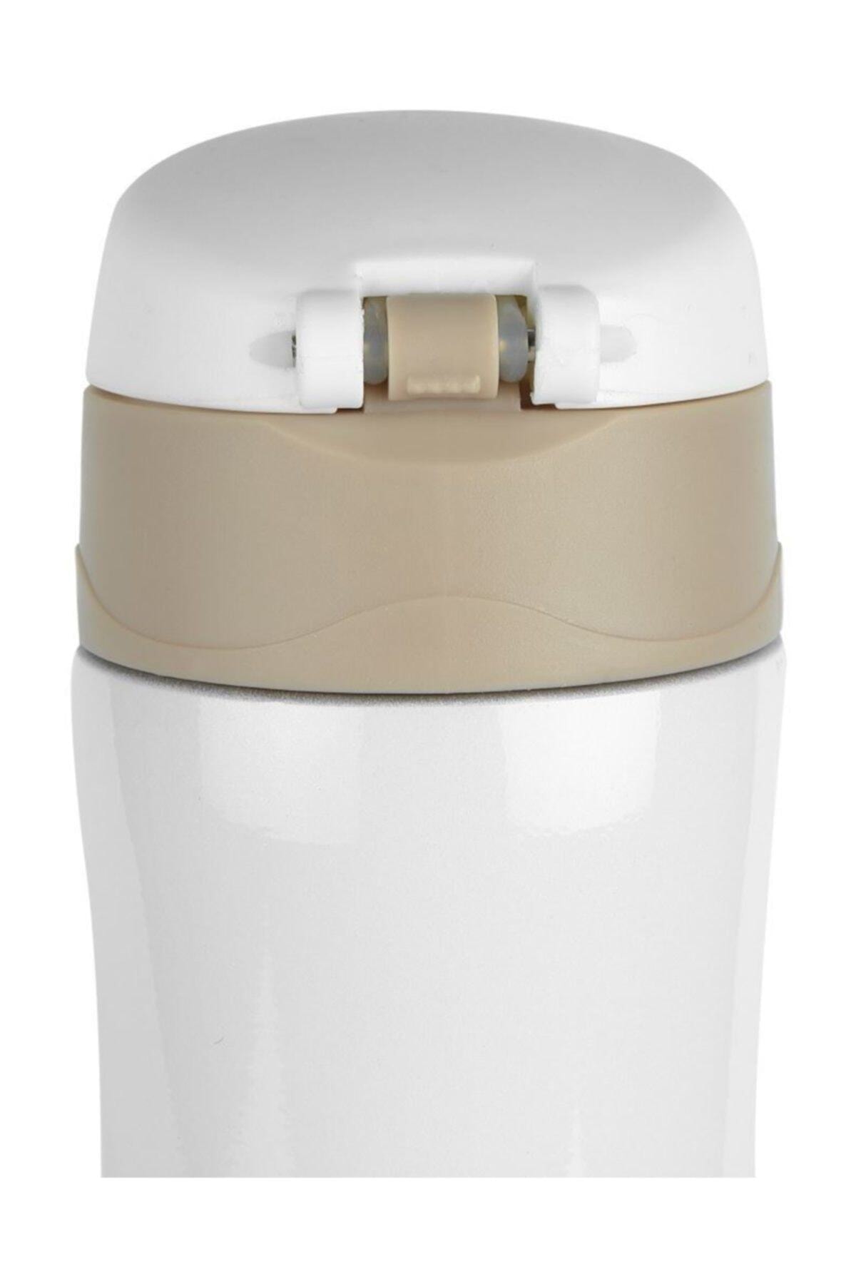 baylar kaliteli cift katman paslanmaz celik 500 ml termos bardak beyaz fiyati yorumlari trendyol