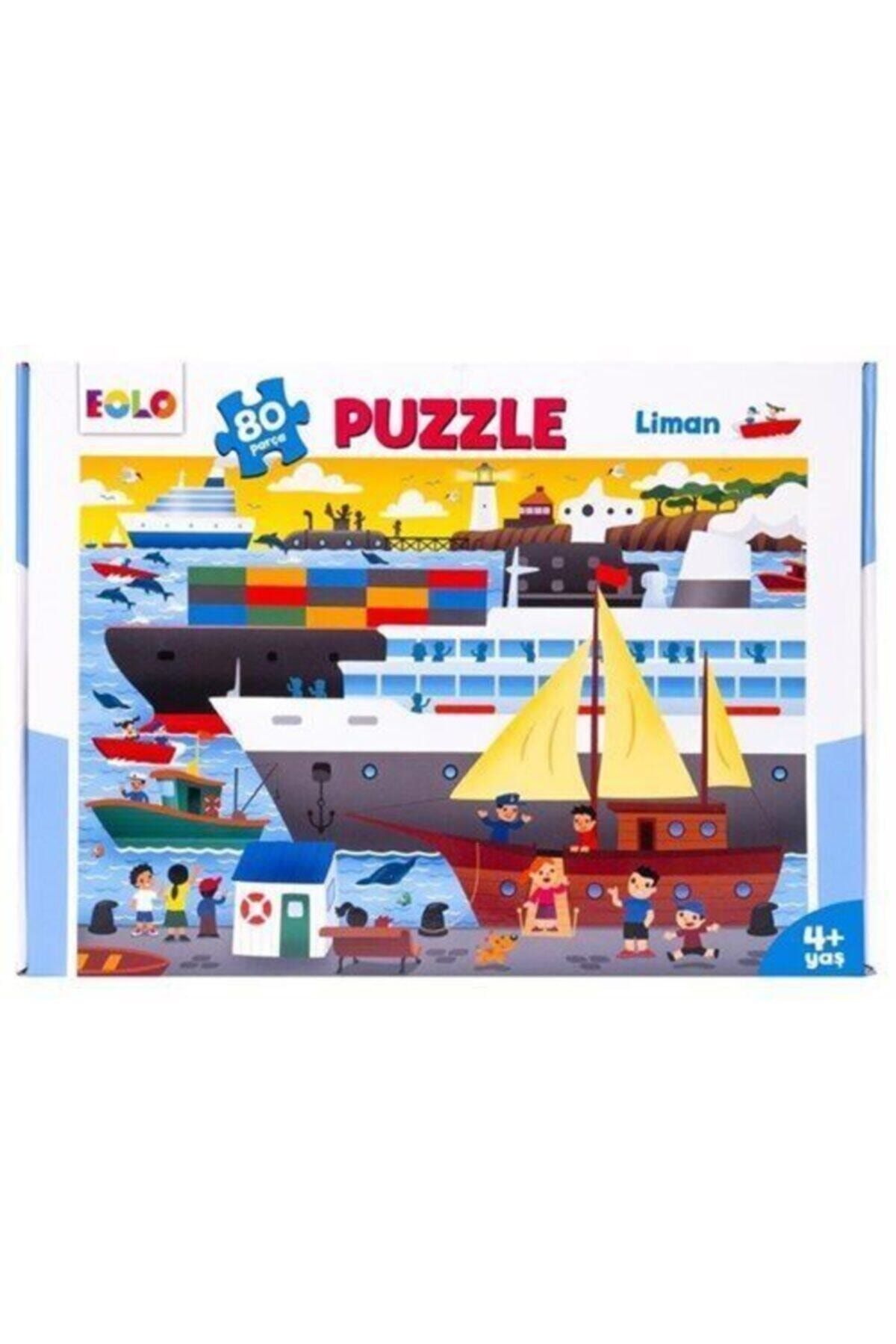 eolo yayınları Liman 80 Parça Puzzle