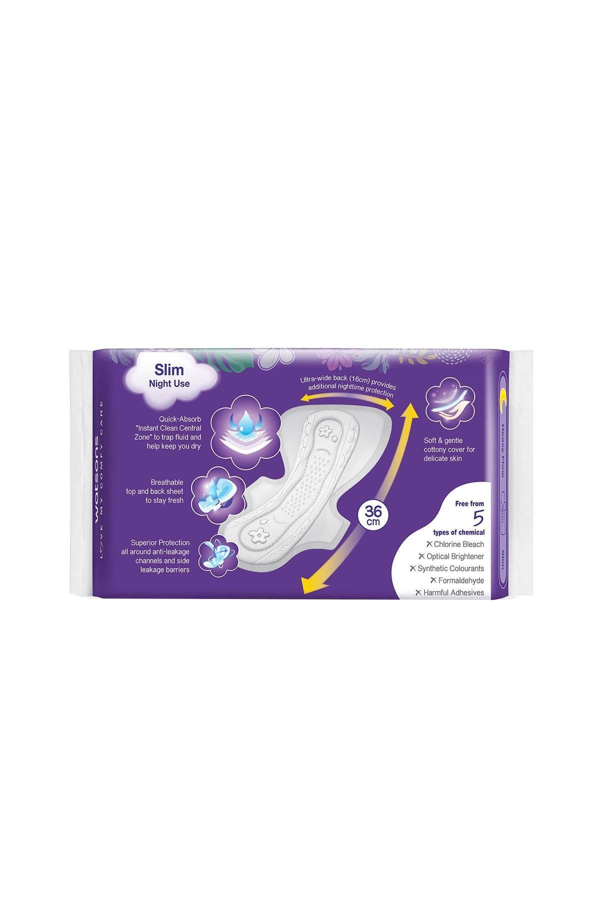 watsons cottony soft slim gece 8 li fiyati yorumlari trendyol