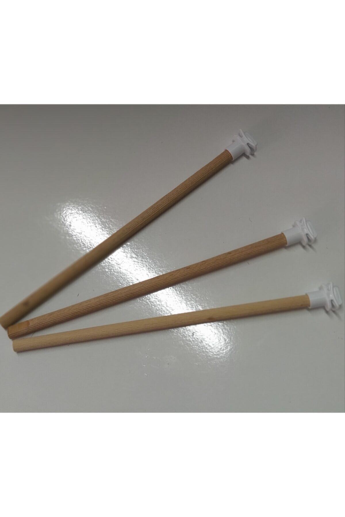 Ahşap Tünek 3 Adet