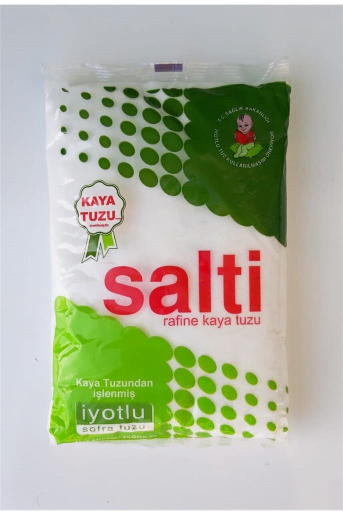 Salti Iyotlu Rafine Işlenmiş Kaya Tuzu
