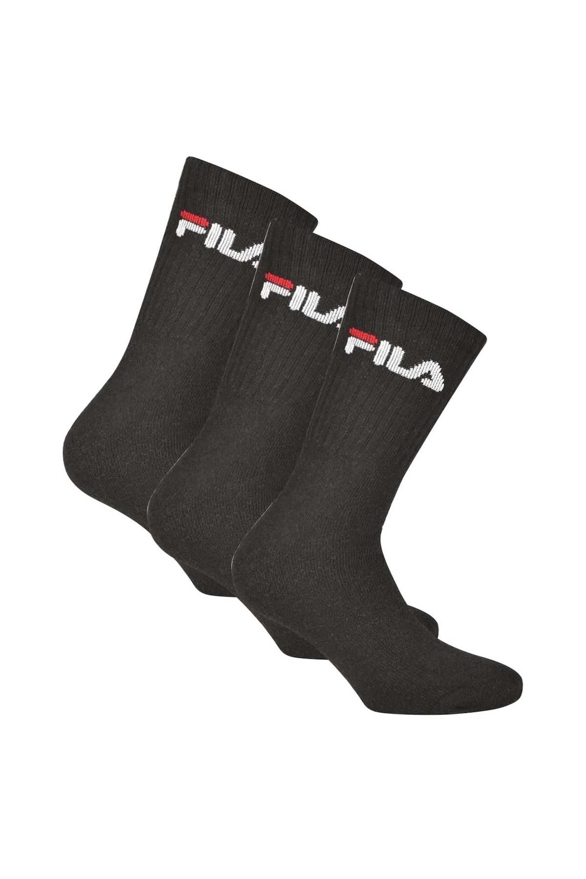 Fila sales socks black