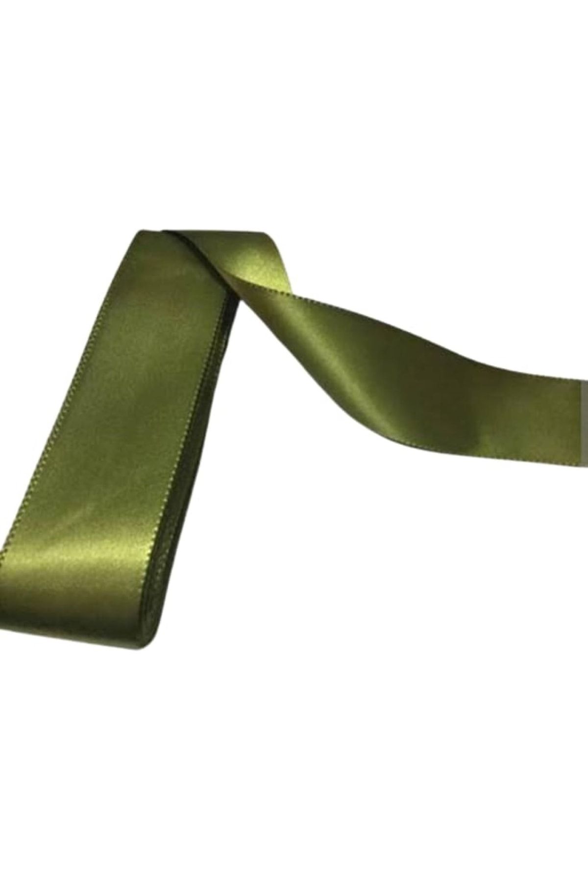 Green satin ribbon hotsell
